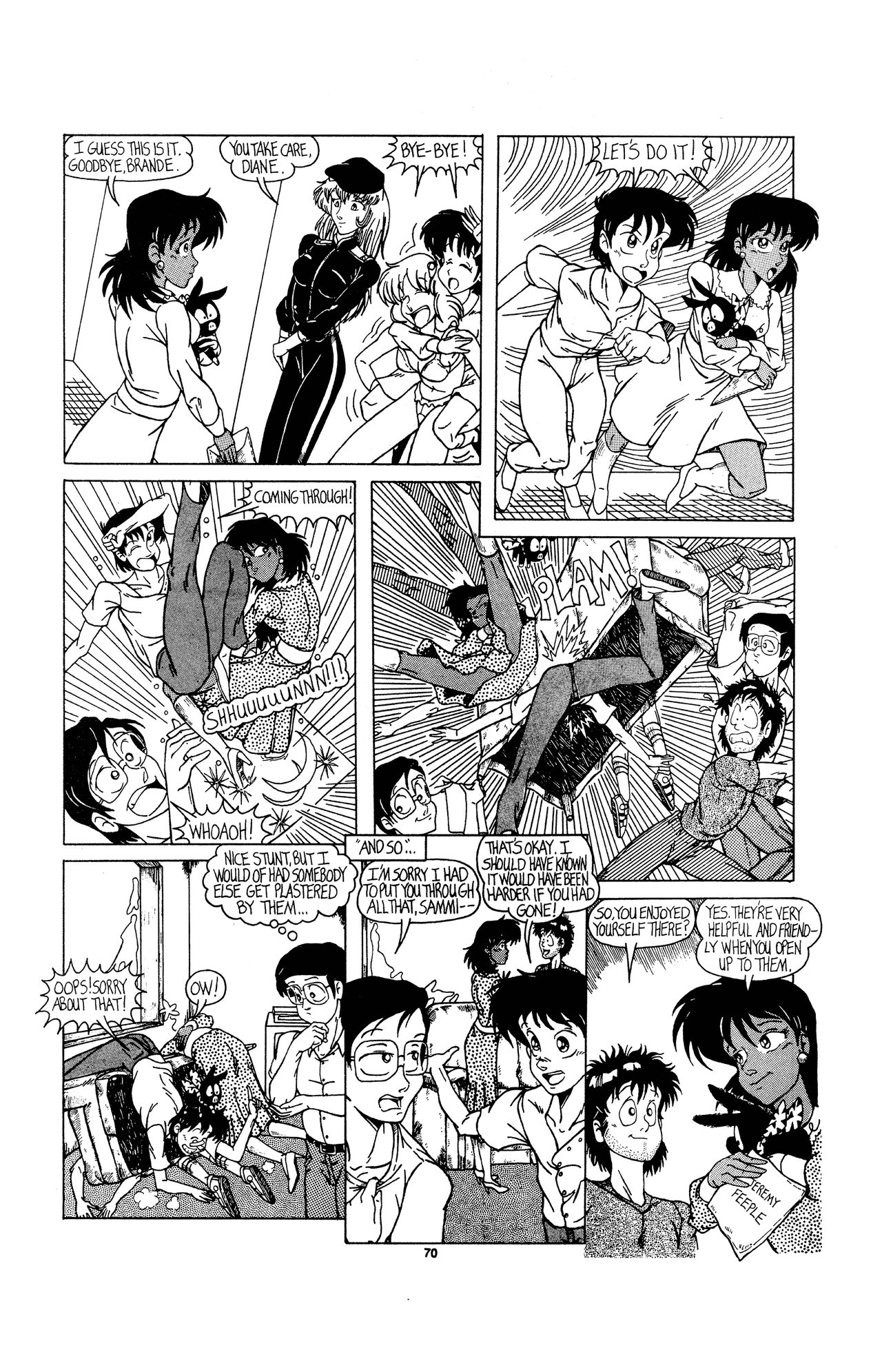 Read online Girls of Ninja High School comic -  Issue #2 - 70