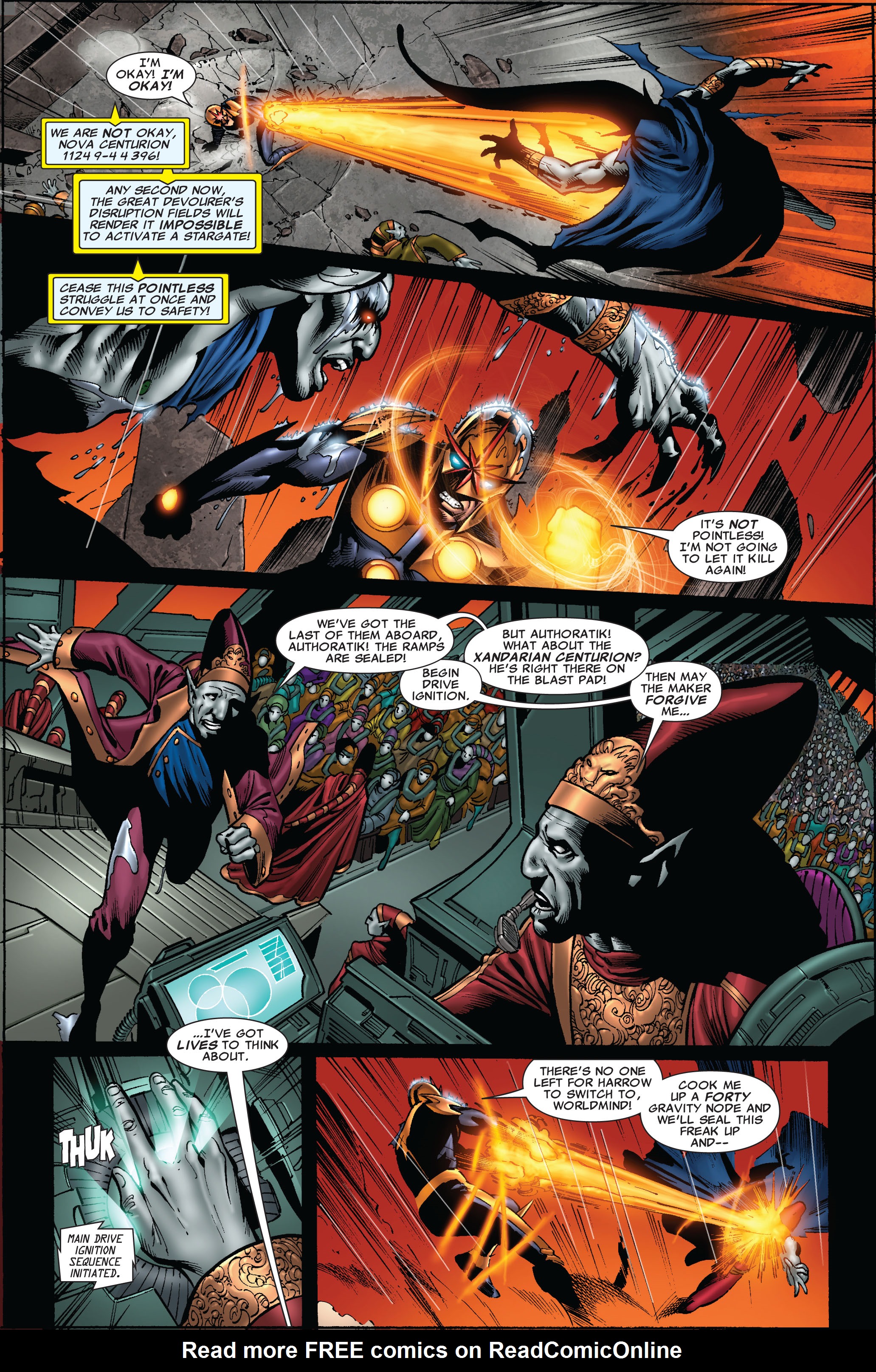 Read online Nova (2007) comic -  Issue #14 - 22