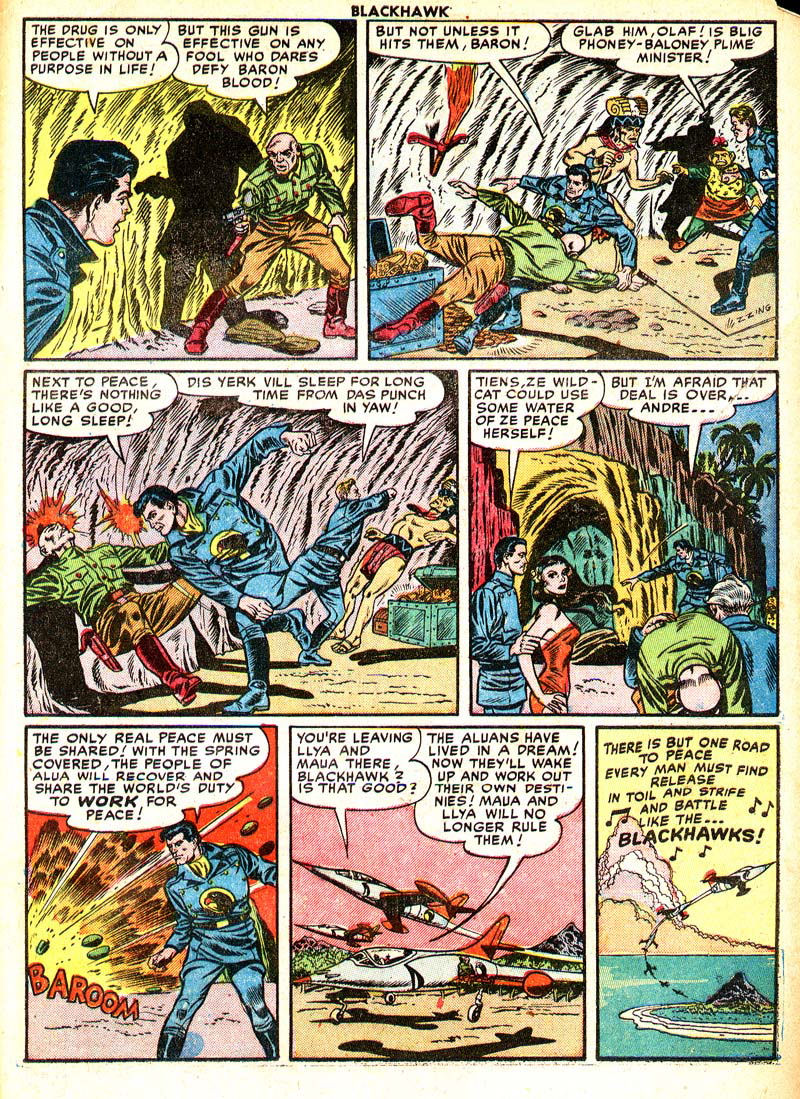Read online Blackhawk (1957) comic -  Issue #49 - 33