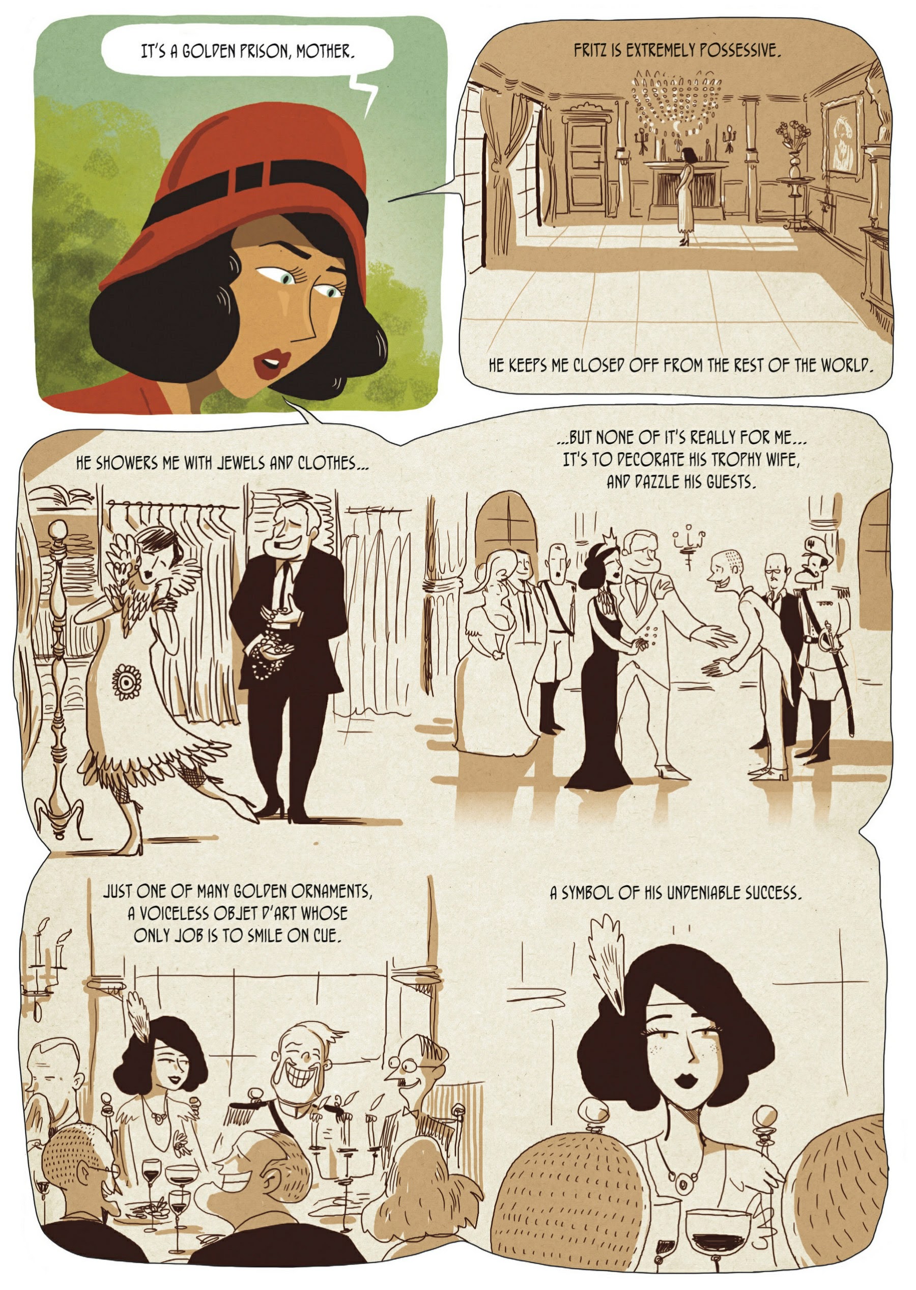 Read online Hedy Lamarr: An Incredible Life comic -  Issue # TPB (Part 1) - 48