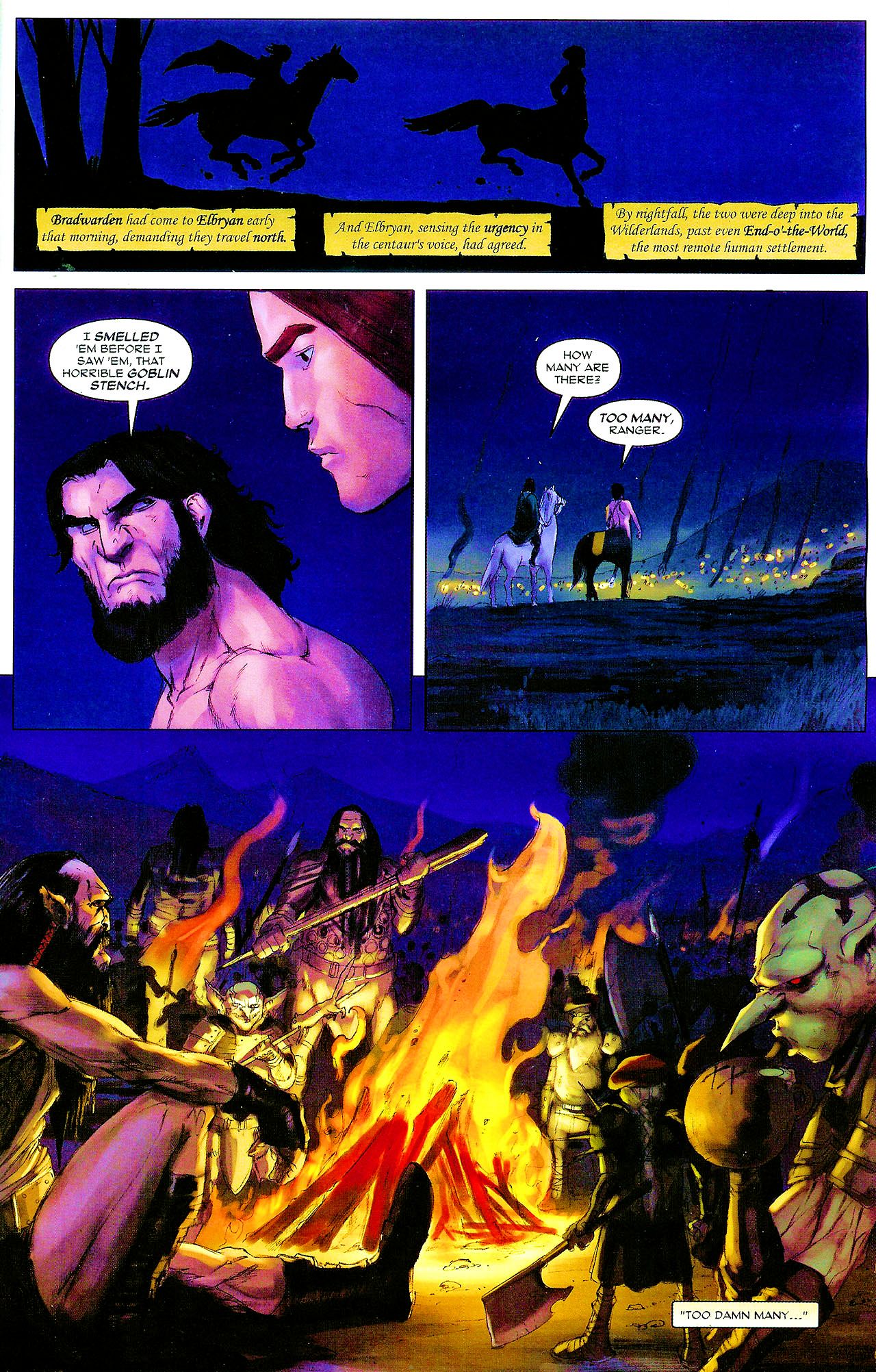 Read online DemonWars: The Demon Awakens comic -  Issue #3 - 3