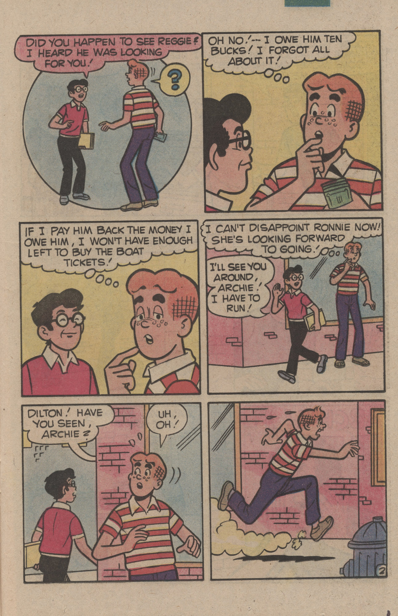Read online Reggie and Me (1966) comic -  Issue #118 - 21