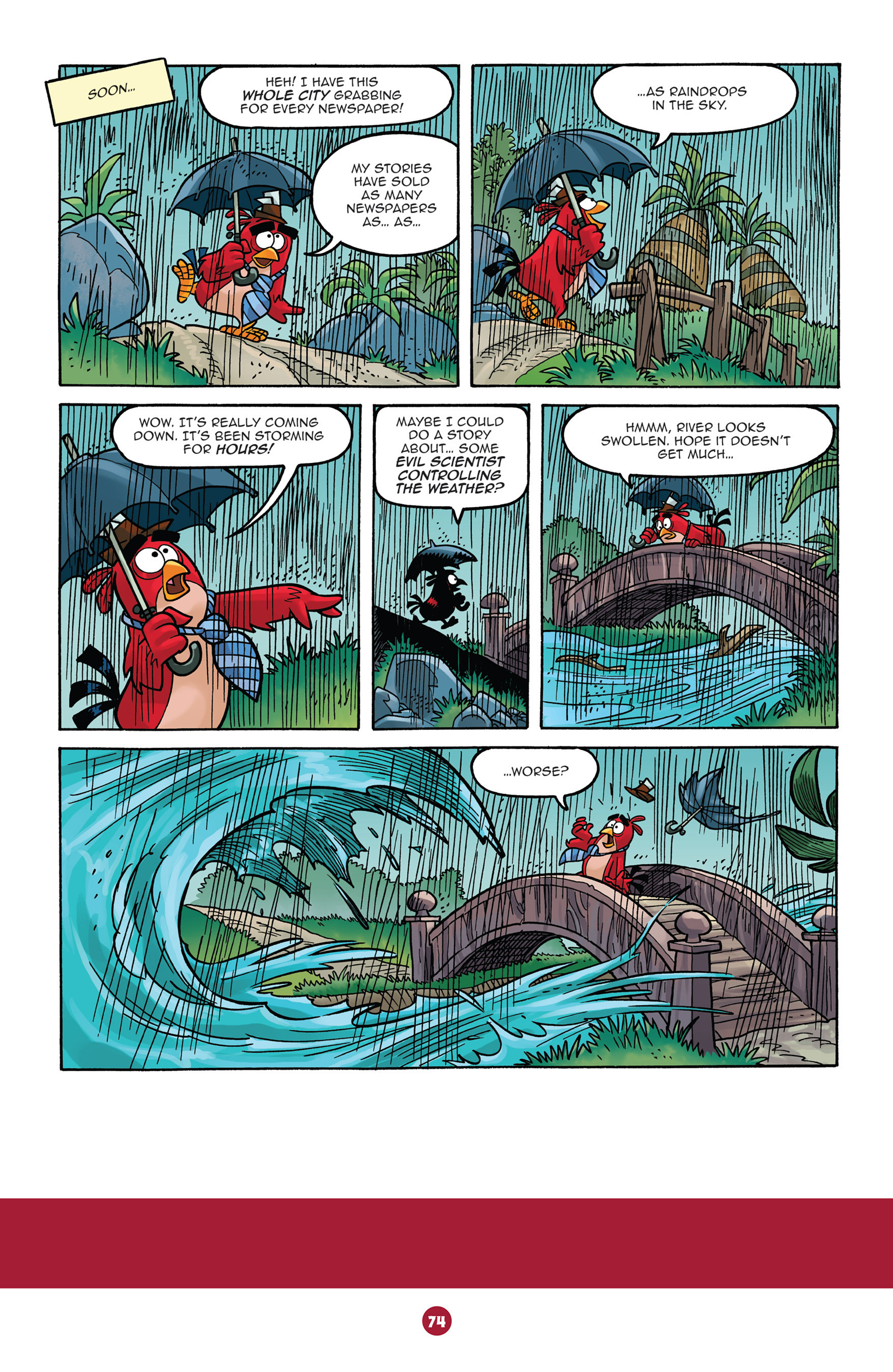Read online Angry Birds: Big Movie Eggstravaganza comic -  Issue # Full - 77