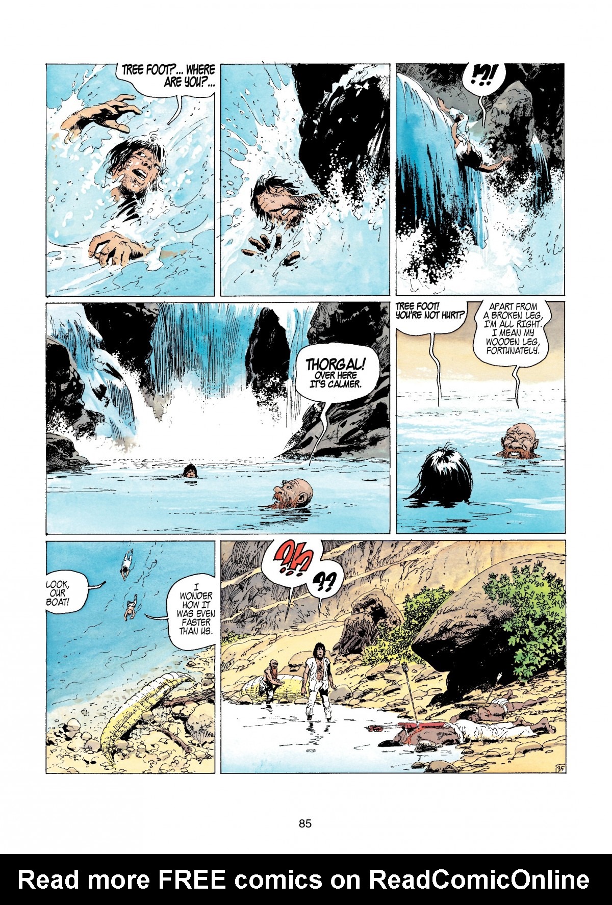 Read online Thorgal comic -  Issue #6 - 87
