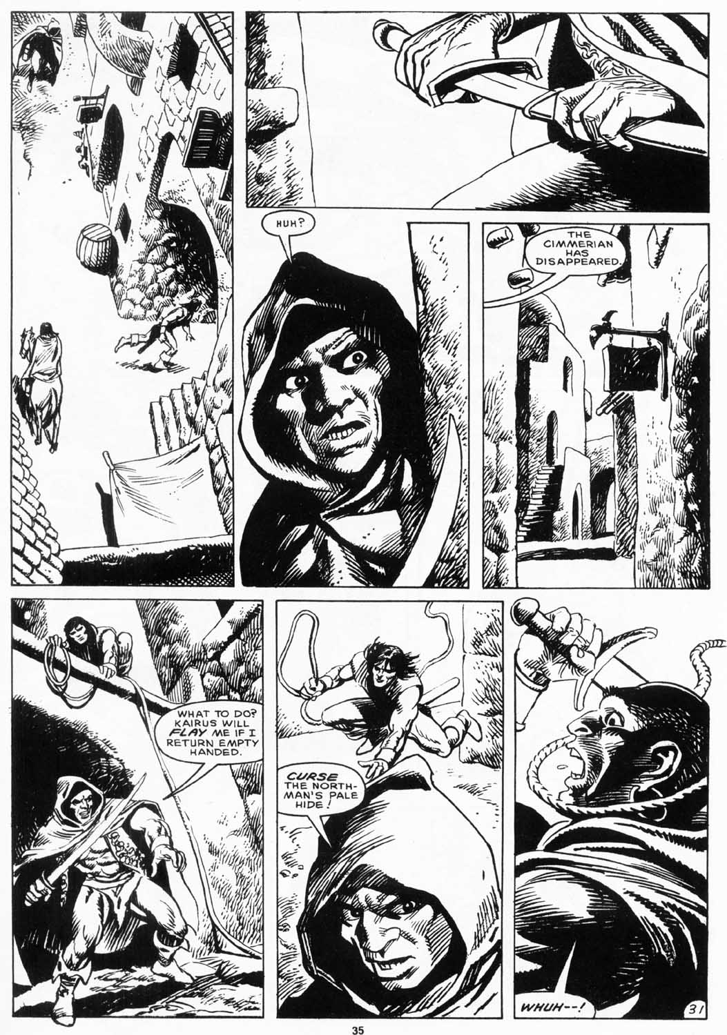 The Savage Sword Of Conan issue 156 - Page 35