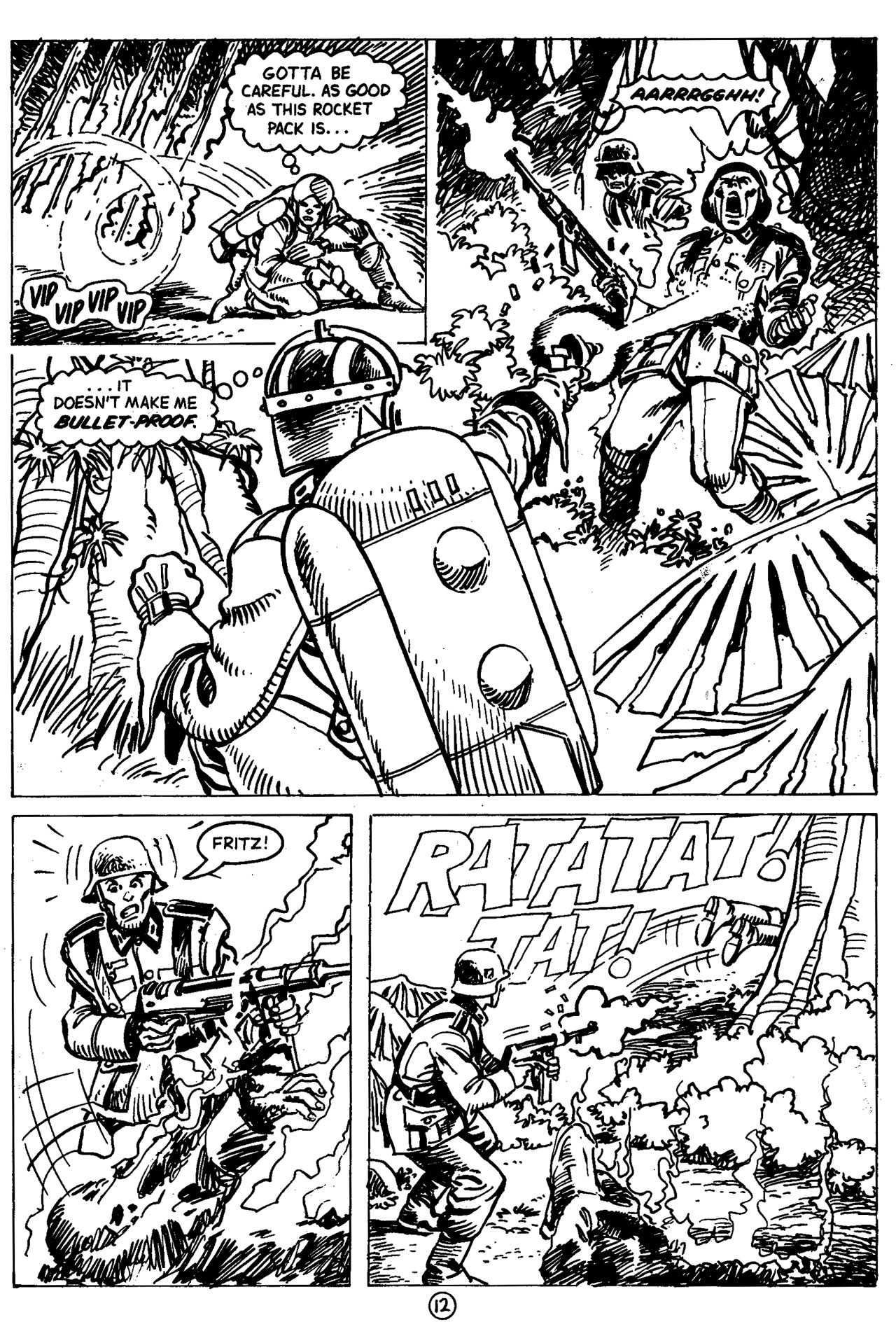 Read online Rocket Ranger comic -  Issue #4 - 14