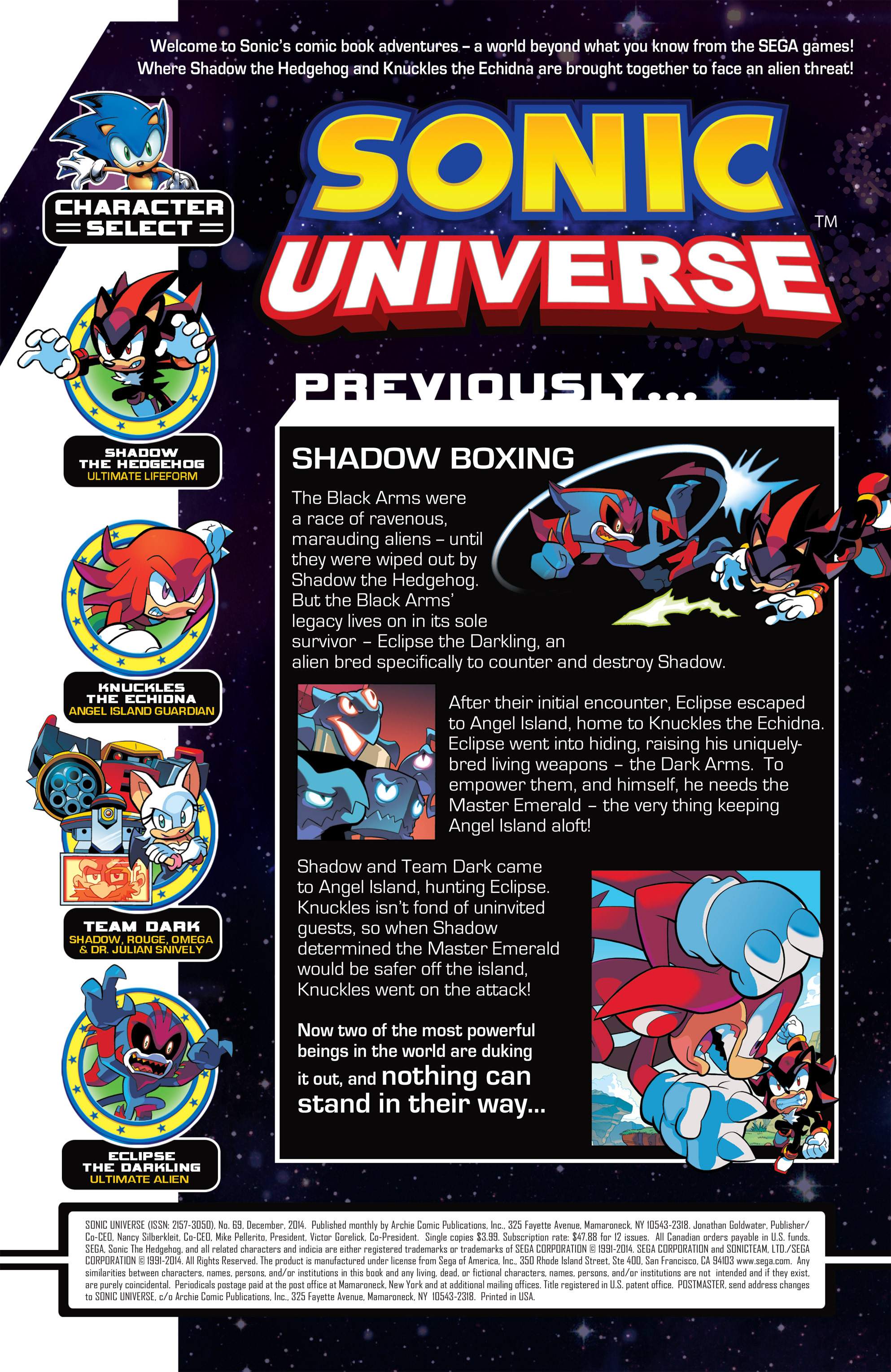 Read online Sonic Universe comic -  Issue #69 - 2