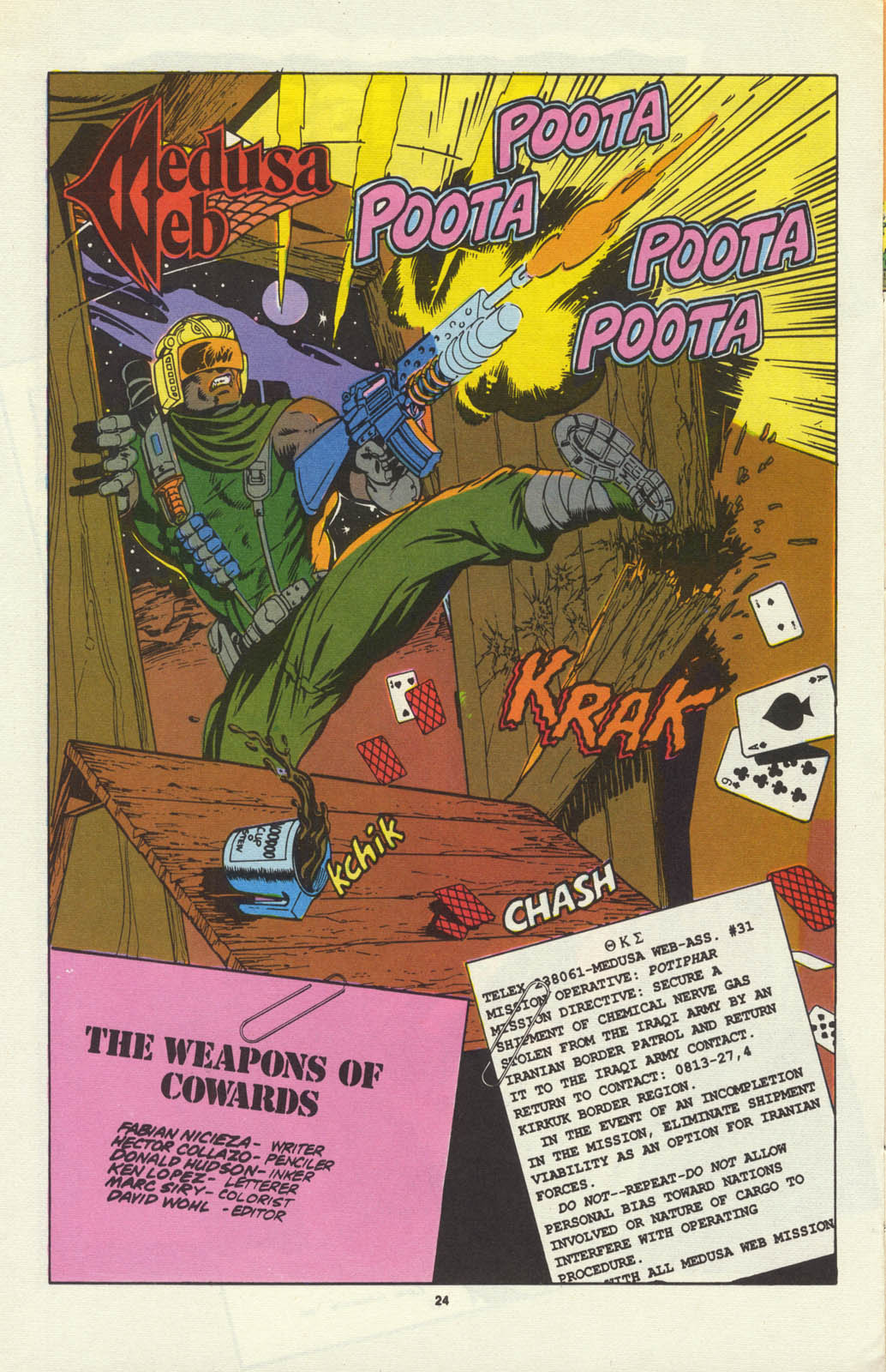 Read online Justice (1986) comic -  Issue #24 - 26