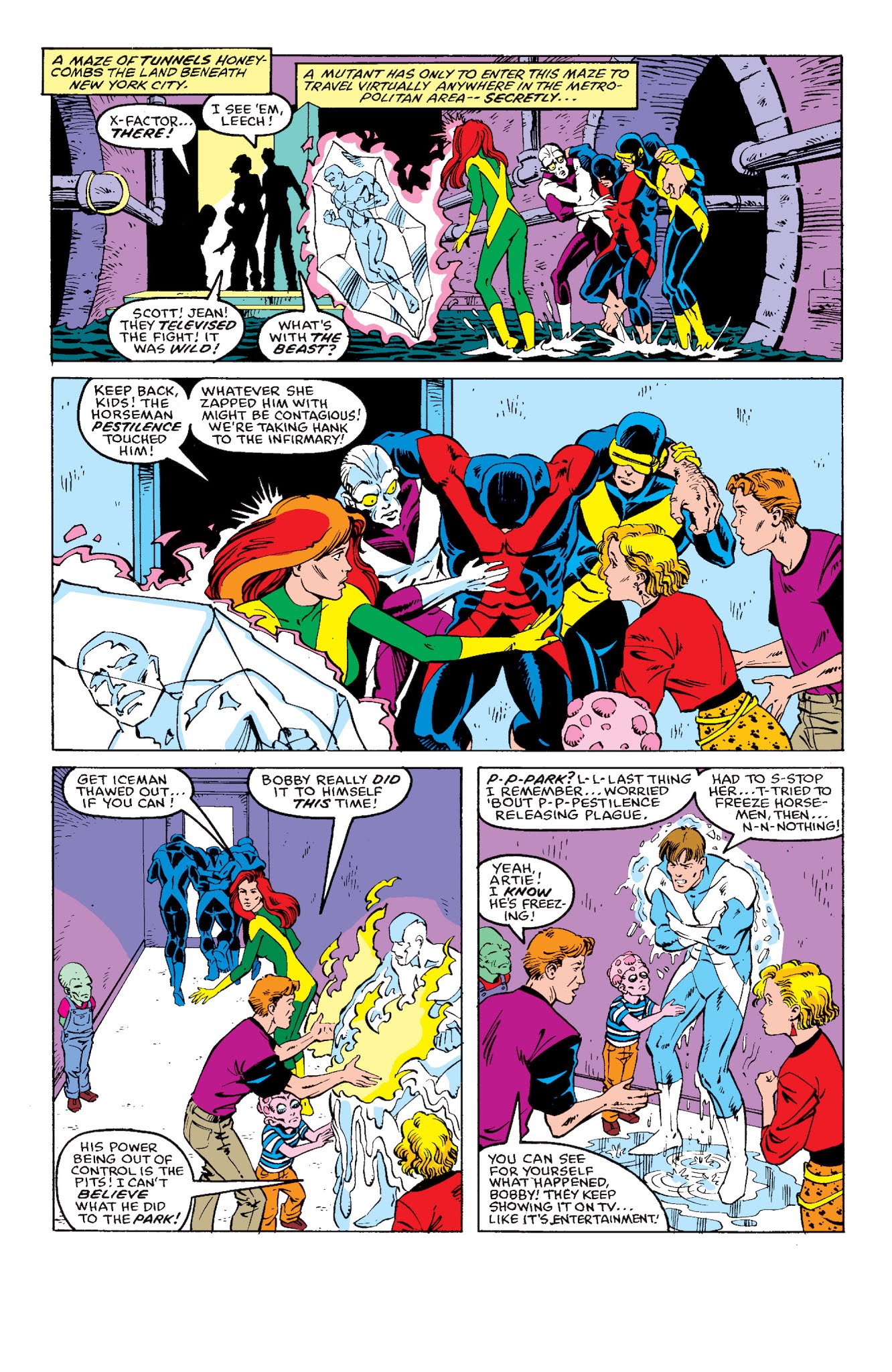 Read online X-Men: Fall of the Mutants comic -  Issue # TPB 2 (Part 1) - 55