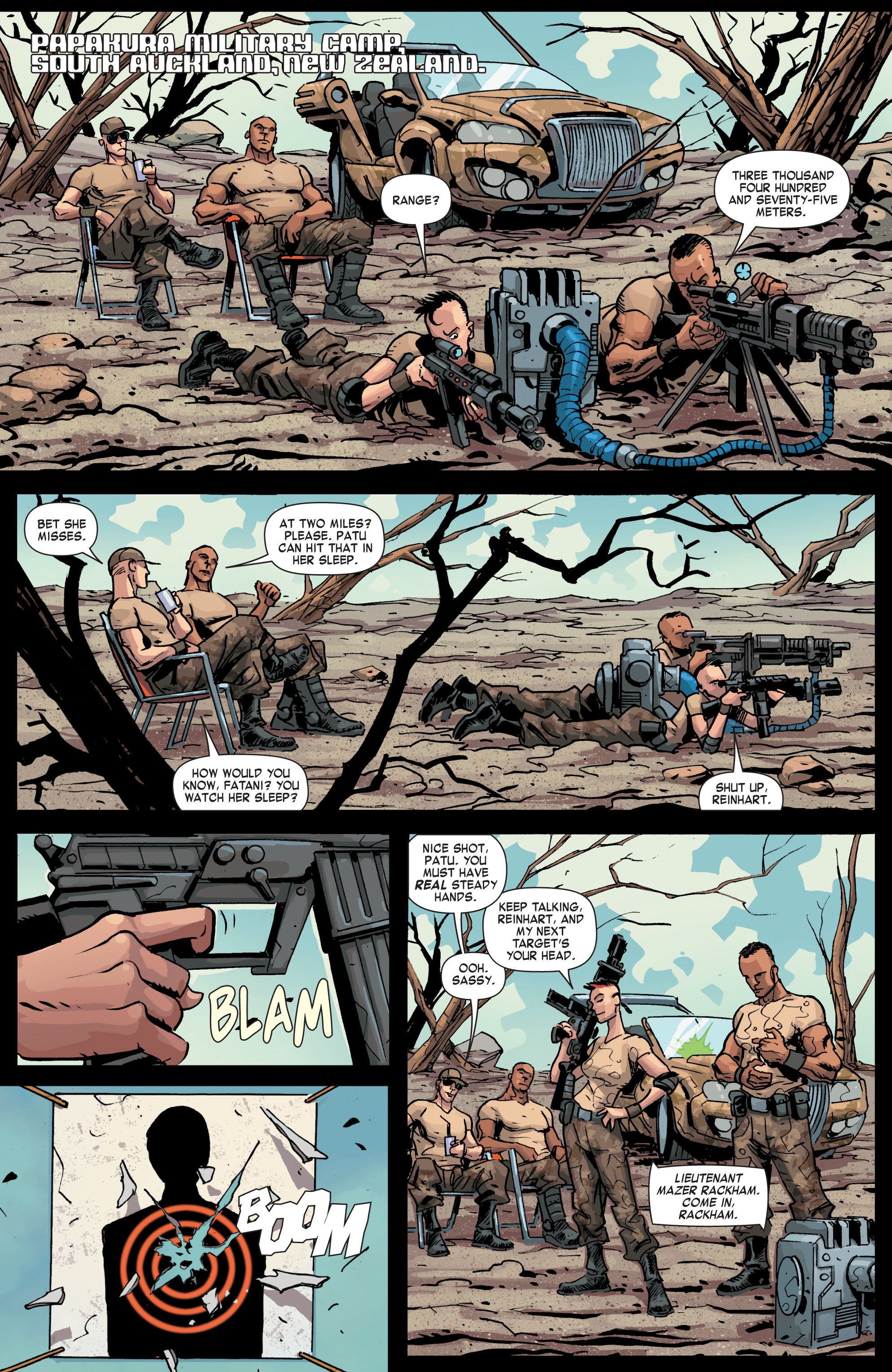 Read online Formic Wars: Burning Earth comic -  Issue #2 - 4