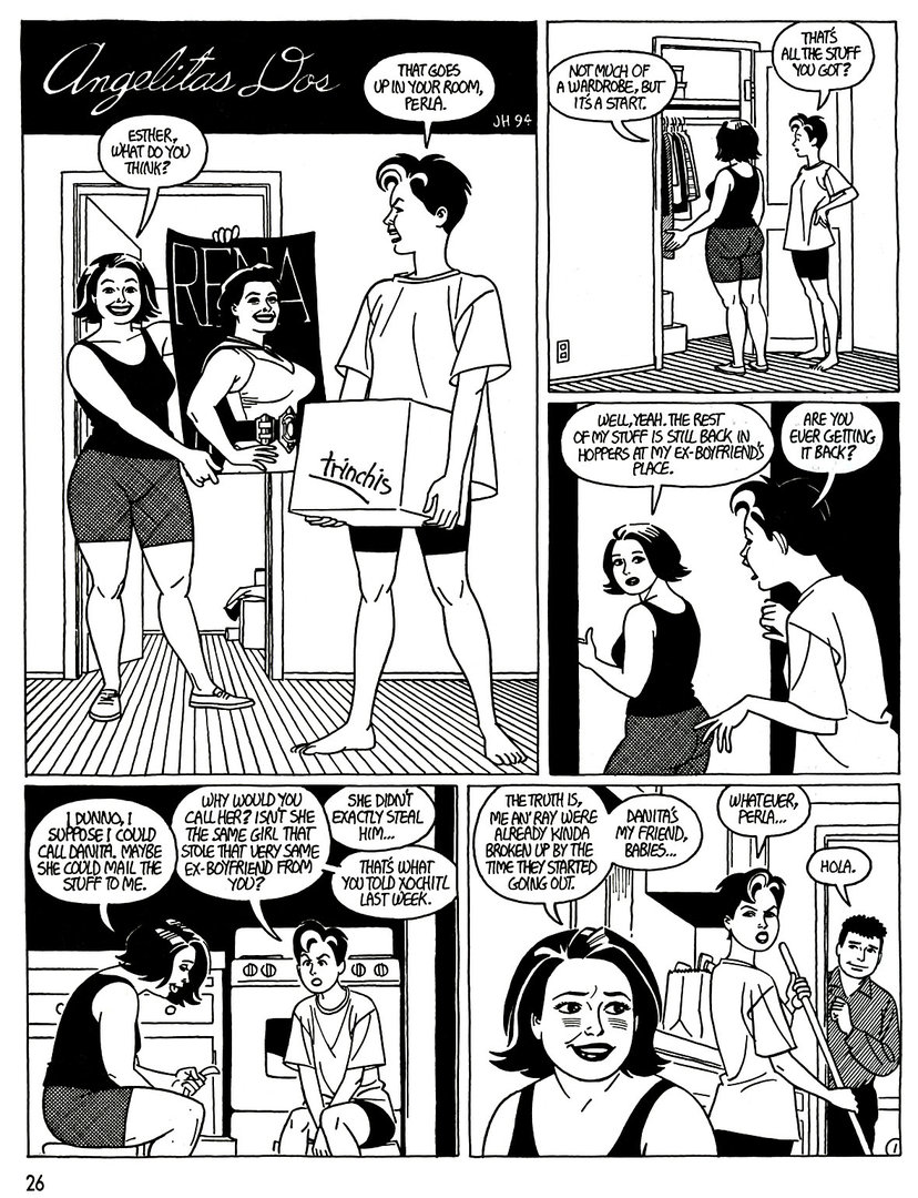 Read online Love and Rockets (1982) comic -  Issue #45 - 28