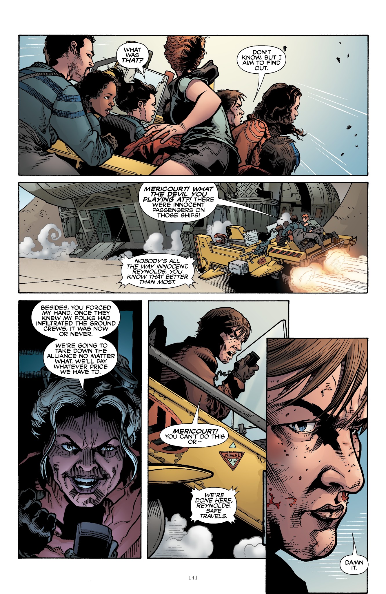 Read online Serenity: Firefly Class 03-K64 – No Power in the 'Verse comic -  Issue # _TPB - 136