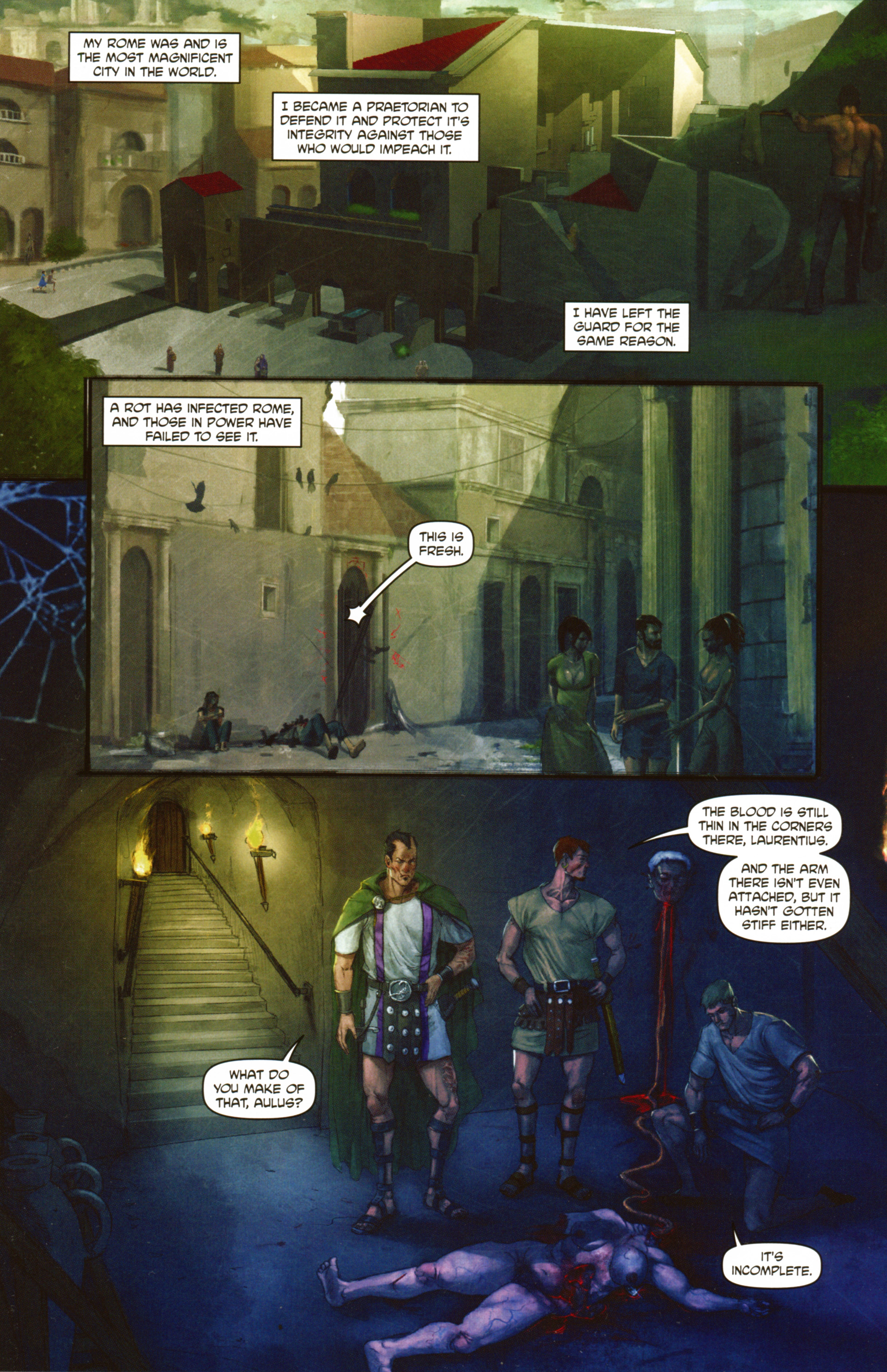 Read online Caligula: Heart of Rome comic -  Issue #2 - 8