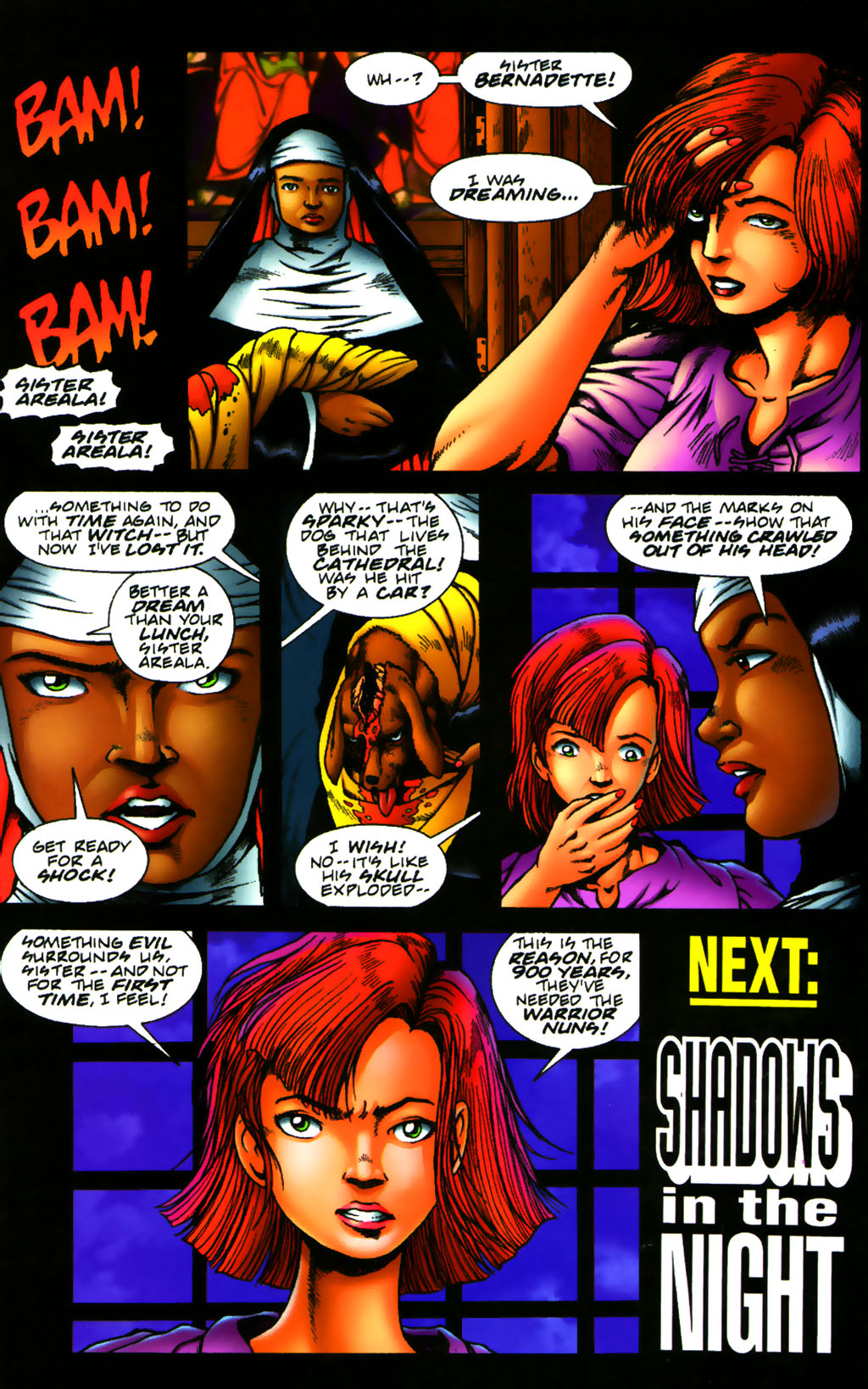 Read online Warrior Nun Areala: Scorpio Rose comic -  Issue #1 - 28