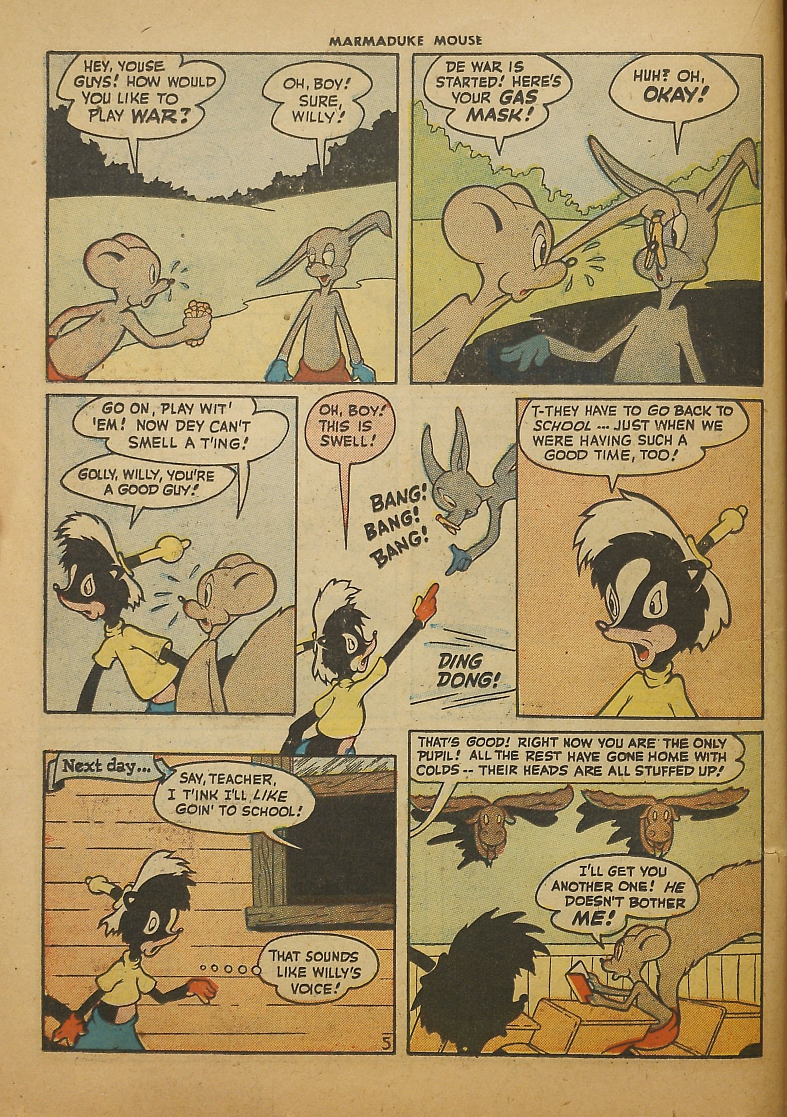 Read online Marmaduke Mouse comic -  Issue #4 - 24