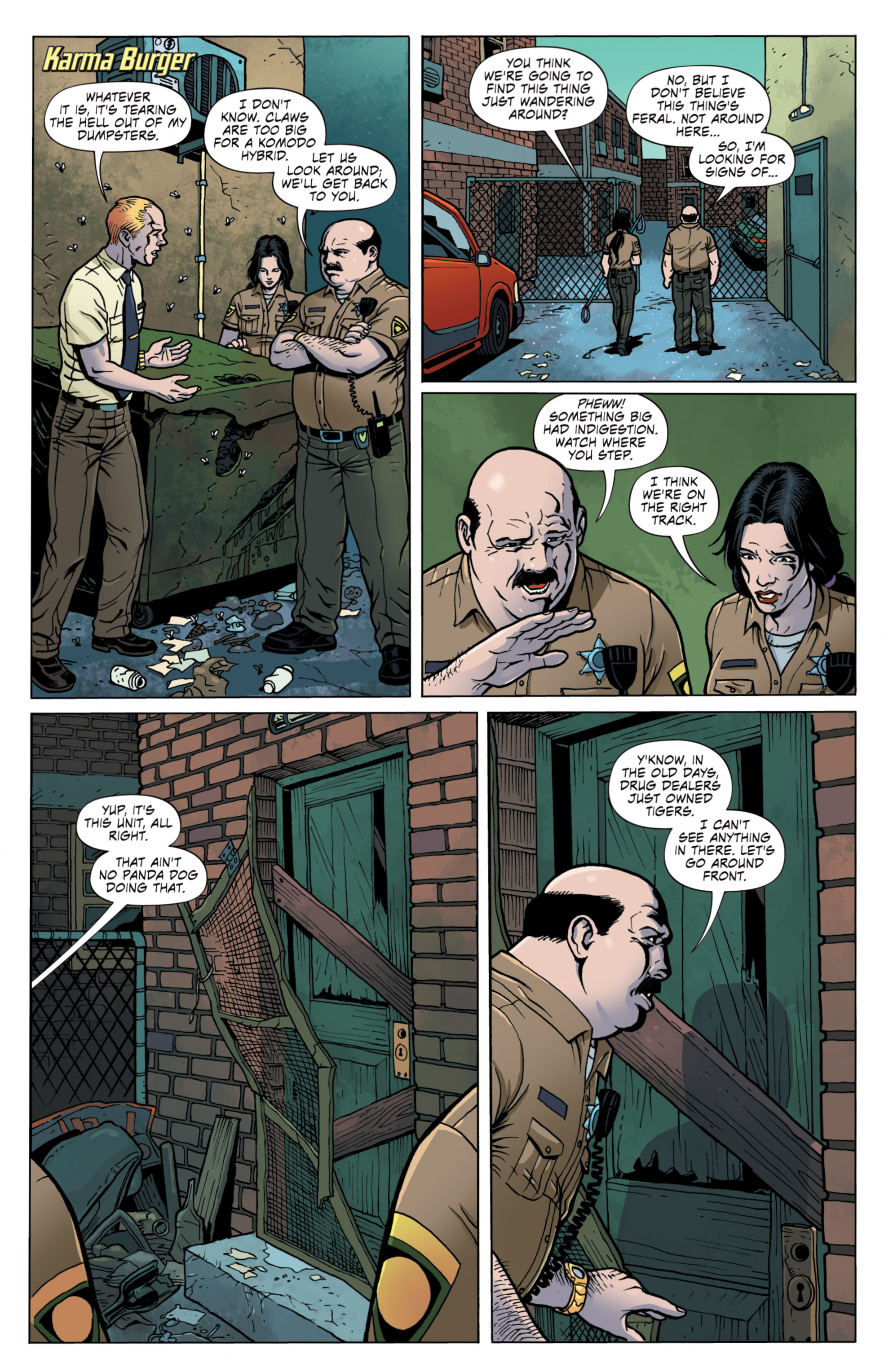 Read online Creature Cops: Special Varmint Unit comic -  Issue #1 - 22