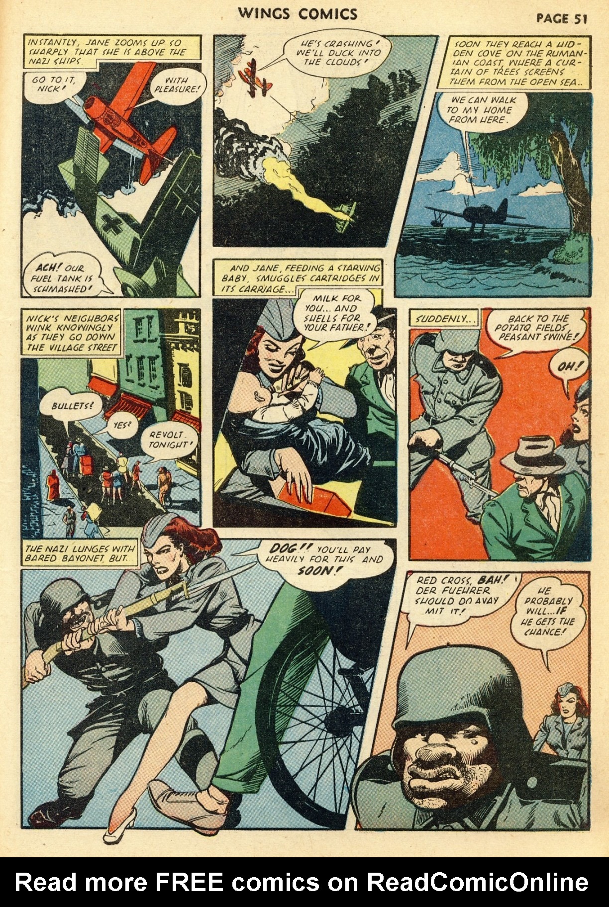 Read online Wings Comics comic -  Issue #23 - 53