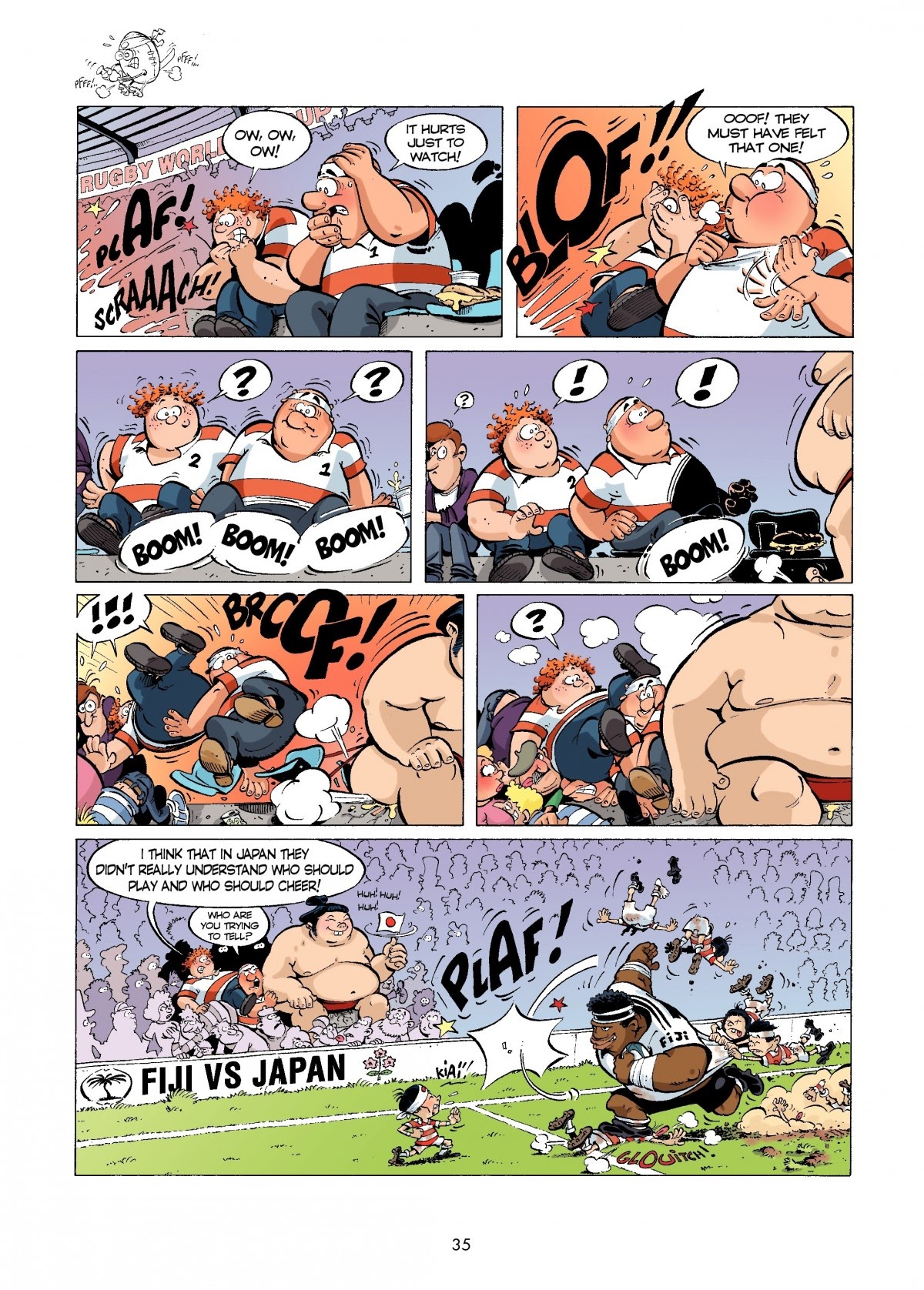 Read online The Rugger Boys comic -  Issue #2 - 35