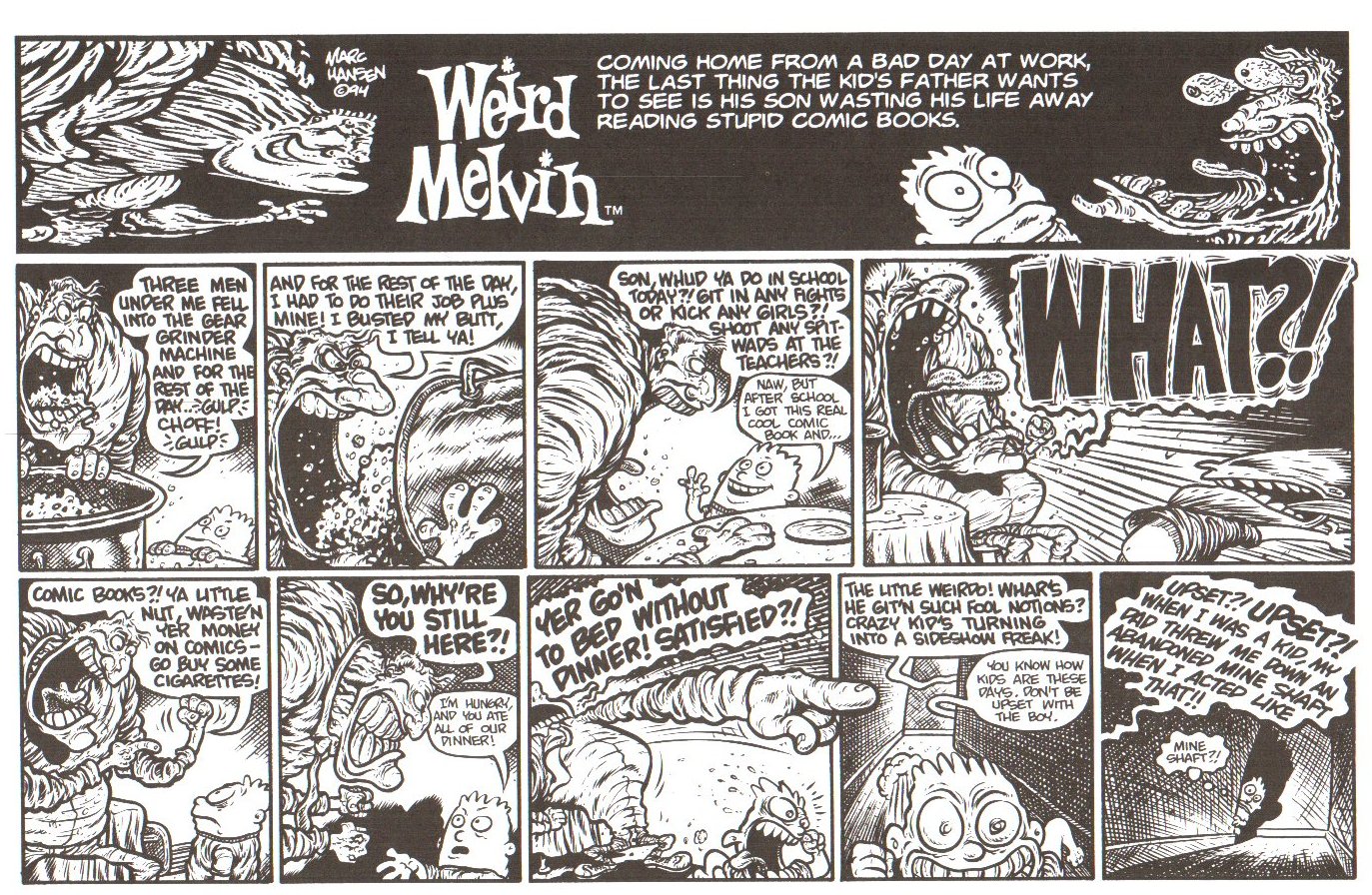 Read online Weird Melvin comic -  Issue #1 - 32
