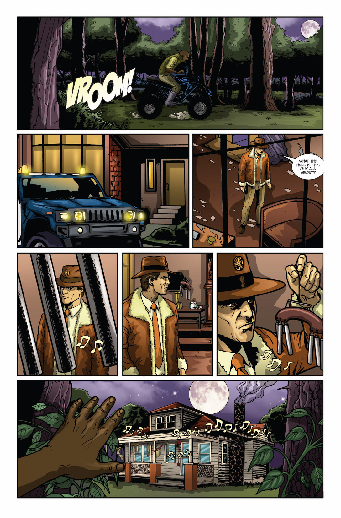 Read online Hunter's Moon comic -  Issue #4 - 19