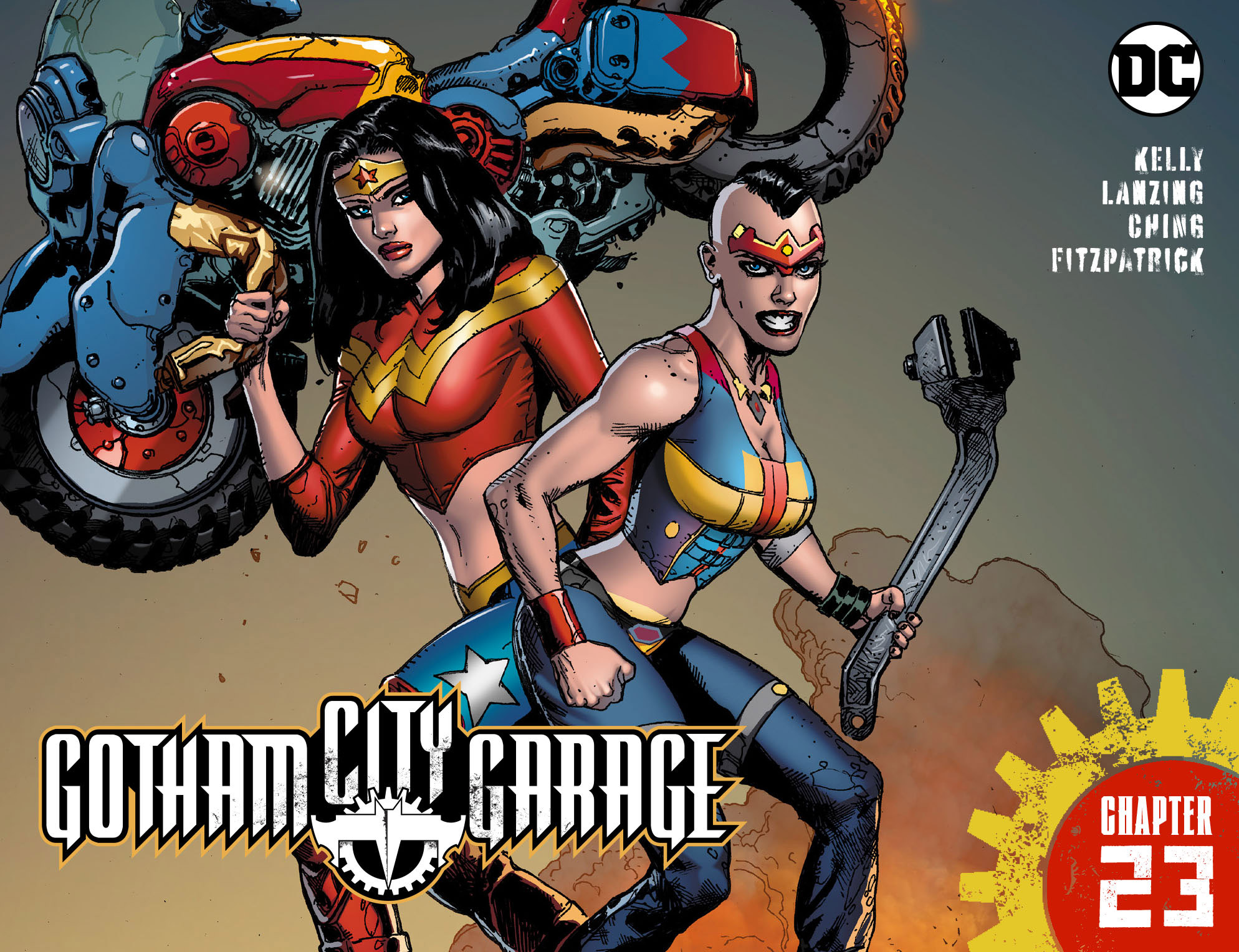 Read online Gotham City Garage comic -  Issue #23 - 1