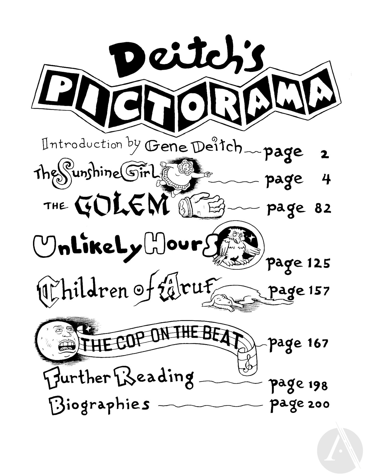 Read online Deitch's Pictorama comic -  Issue # TPB (Part 1) - 3