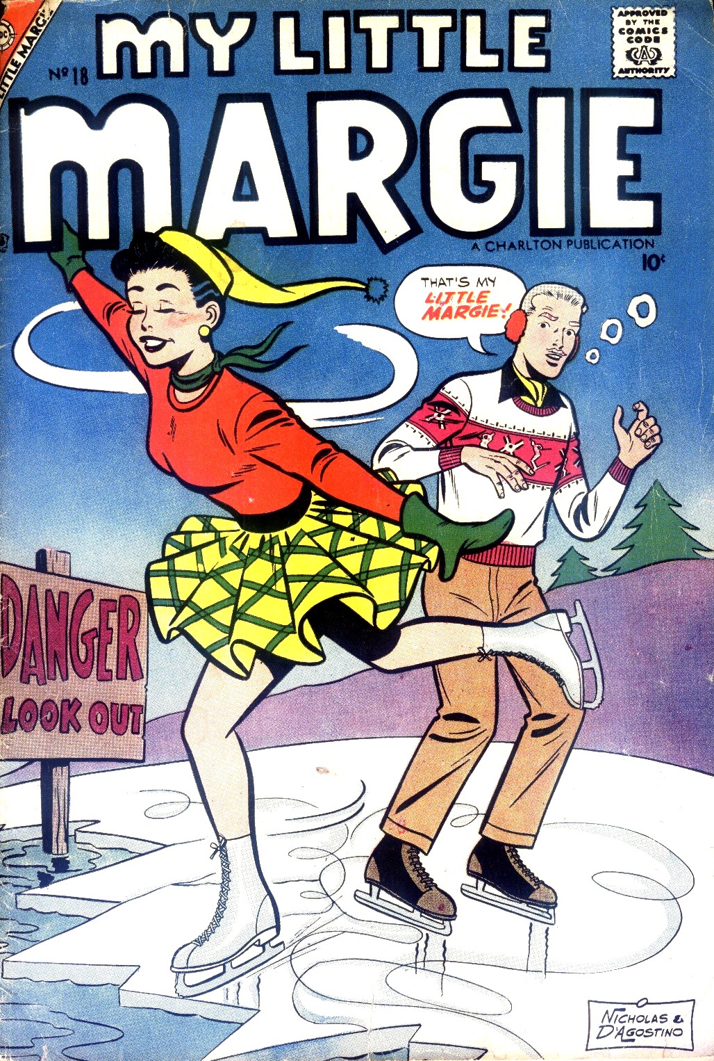 Read online My Little Margie (1954) comic -  Issue #18 - 1