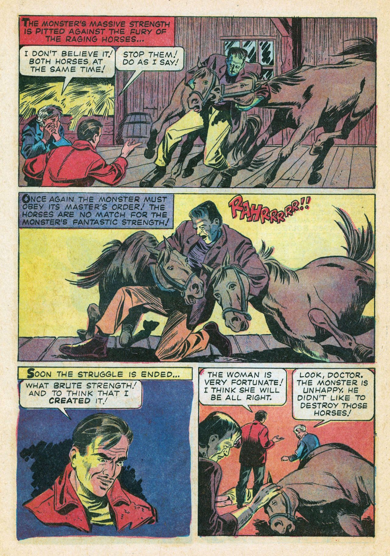 Read online Frankenstein (1964) comic -  Issue #1 - 25