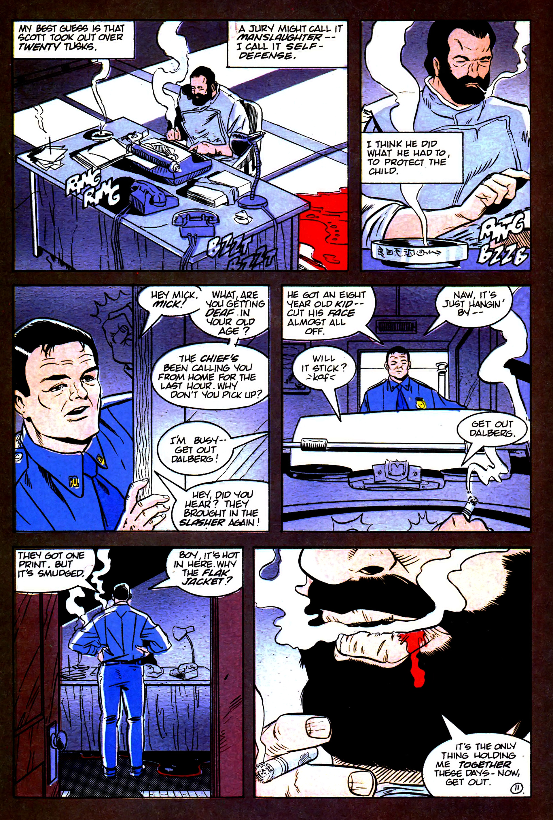 Read online Fright Night (1988) comic -  Issue #5 - 30