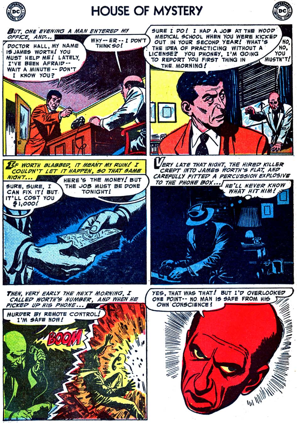 Read online House of Mystery (1951) comic -  Issue #28 - 22