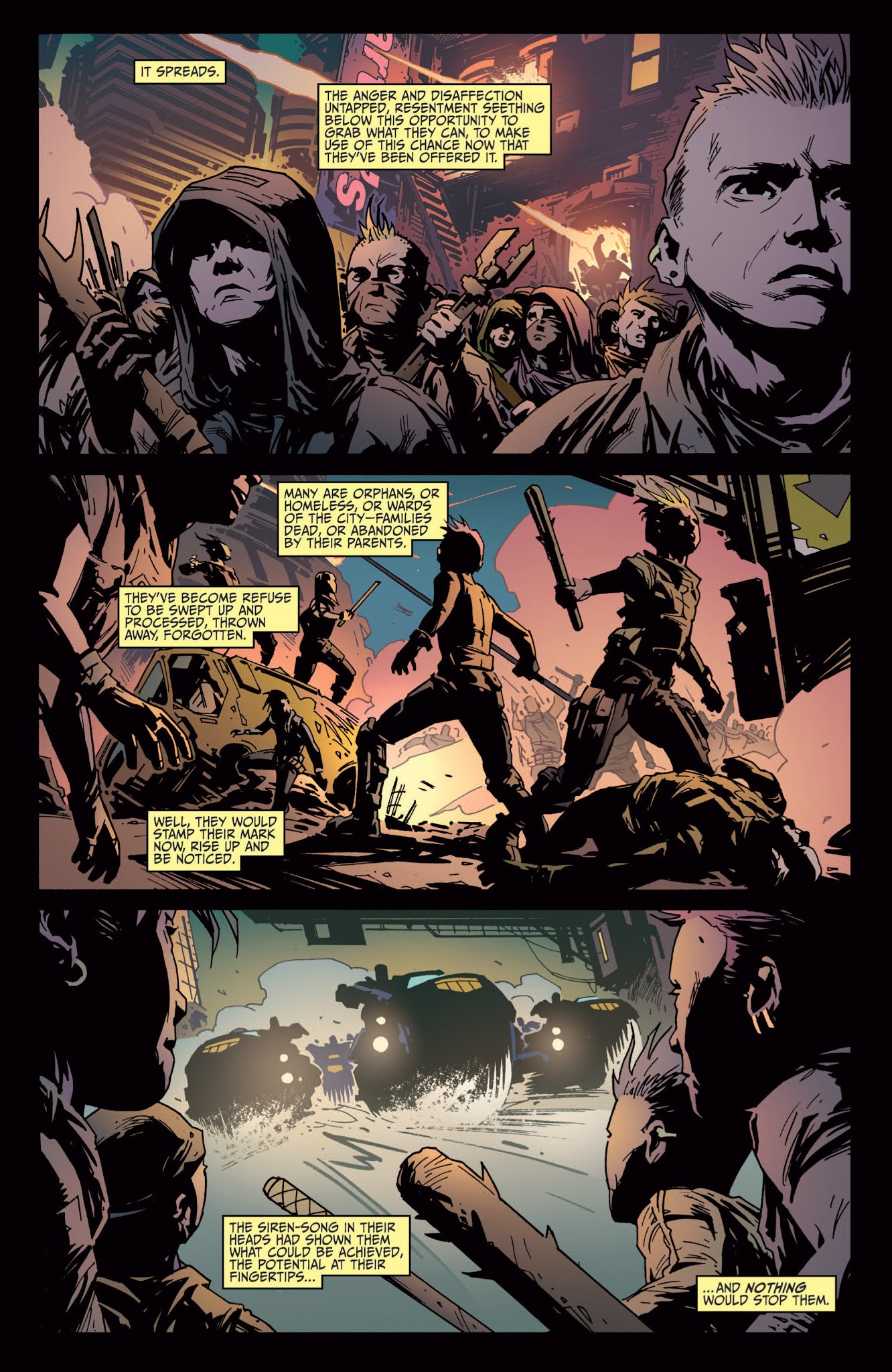 Read online Judge Dredd: Year One comic -  Issue #3 - 9