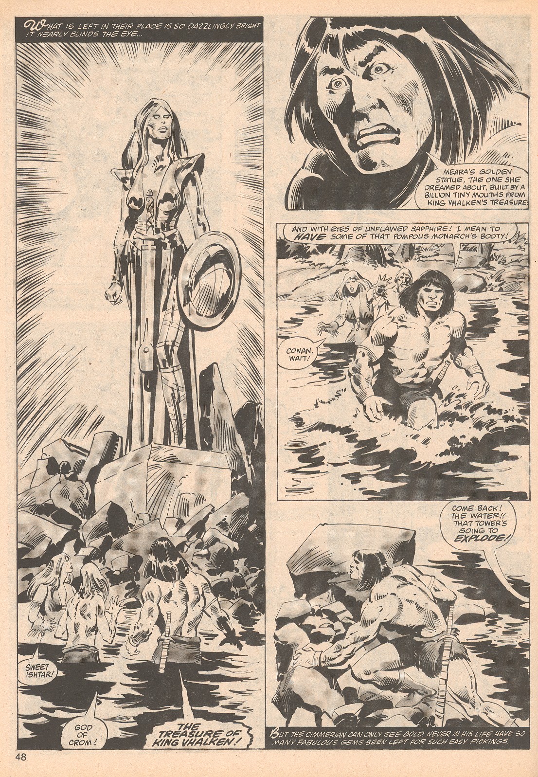 Read online The Savage Sword Of Conan comic -  Issue #70 - 48