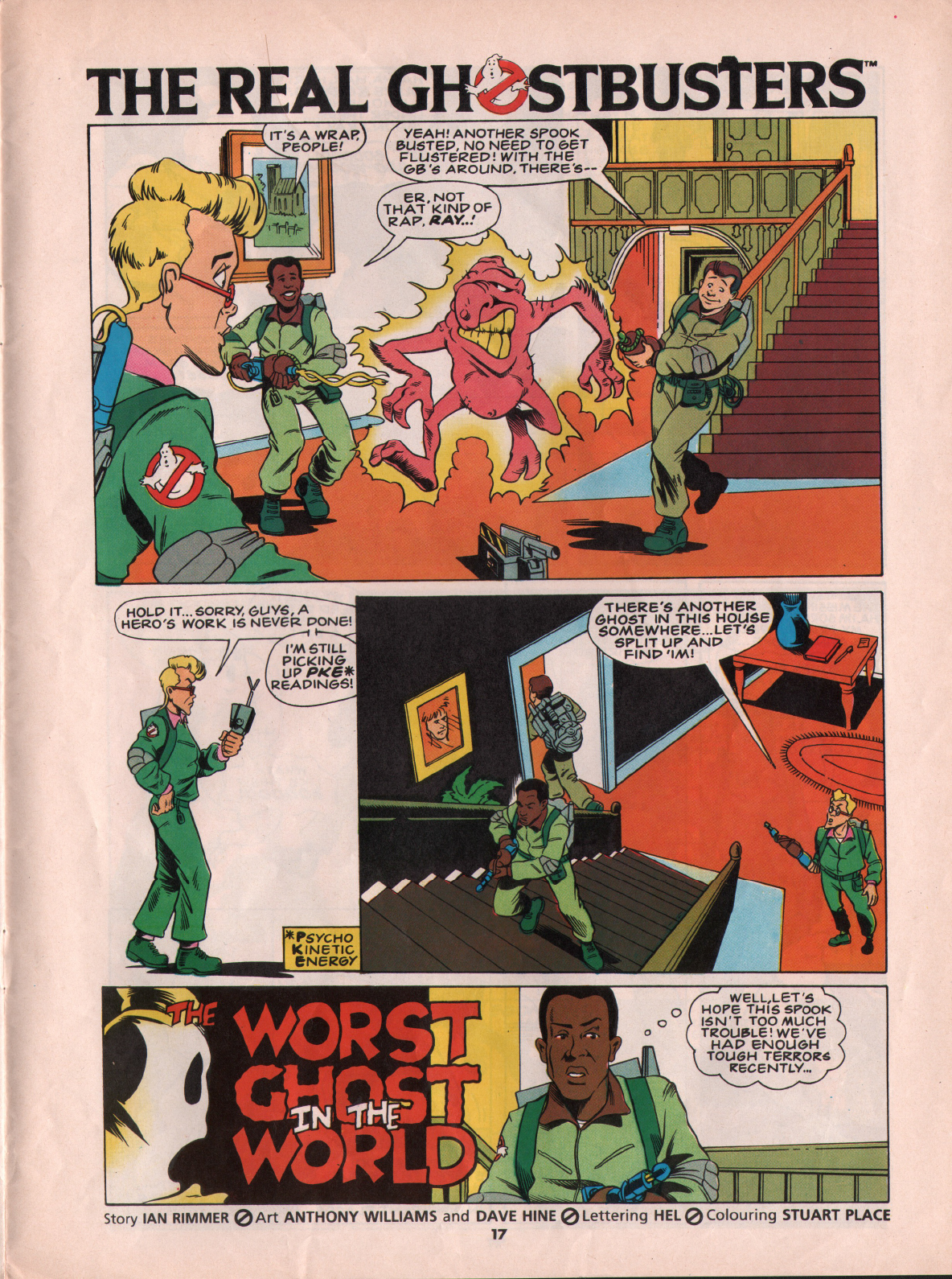 Read online The Real Ghostbusters comic -  Issue #10 - 17