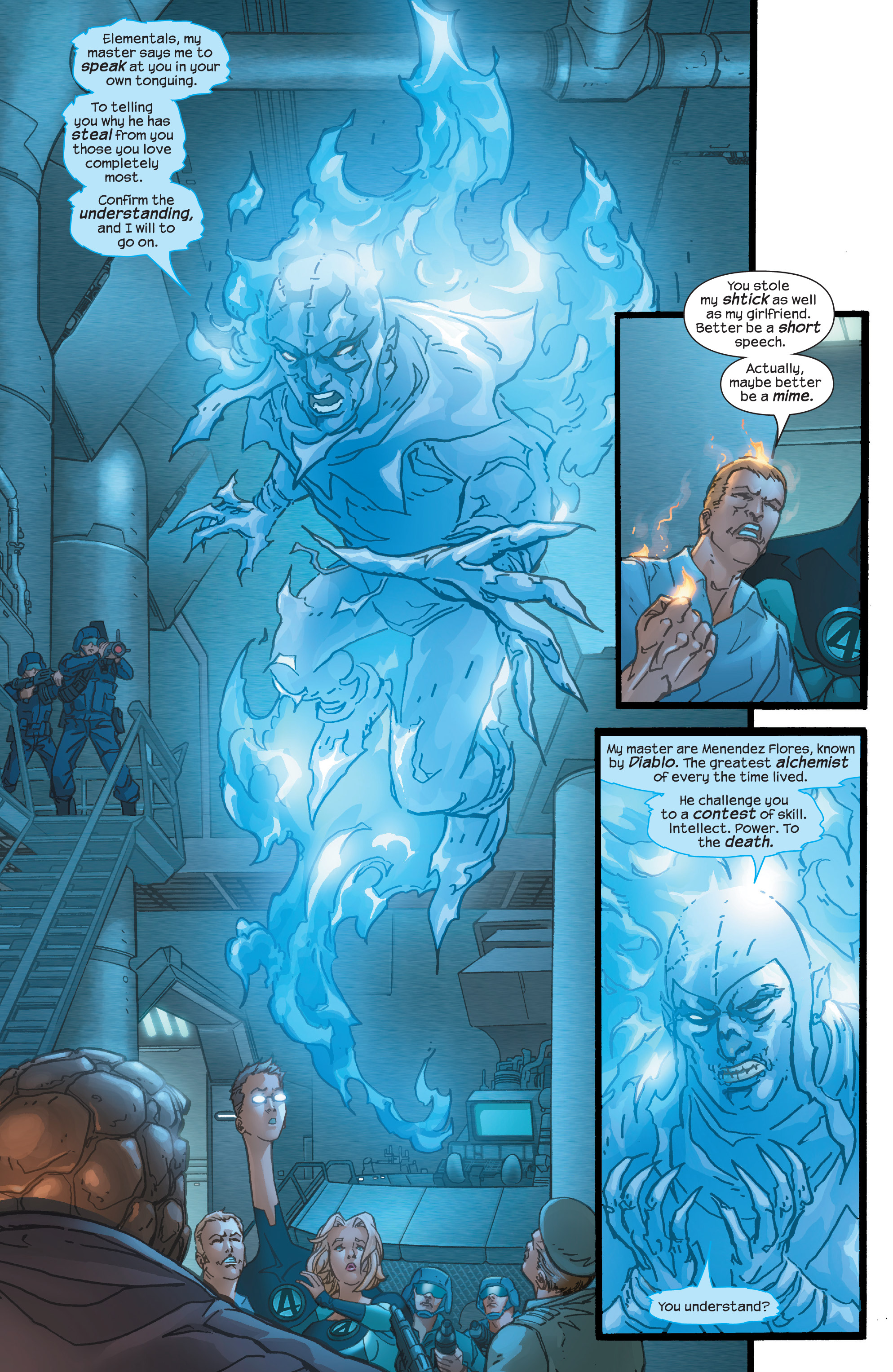 Read online Ultimate Fantastic Four (2004) comic -  Issue # _TPB Collection 4 (Part 2) - 99