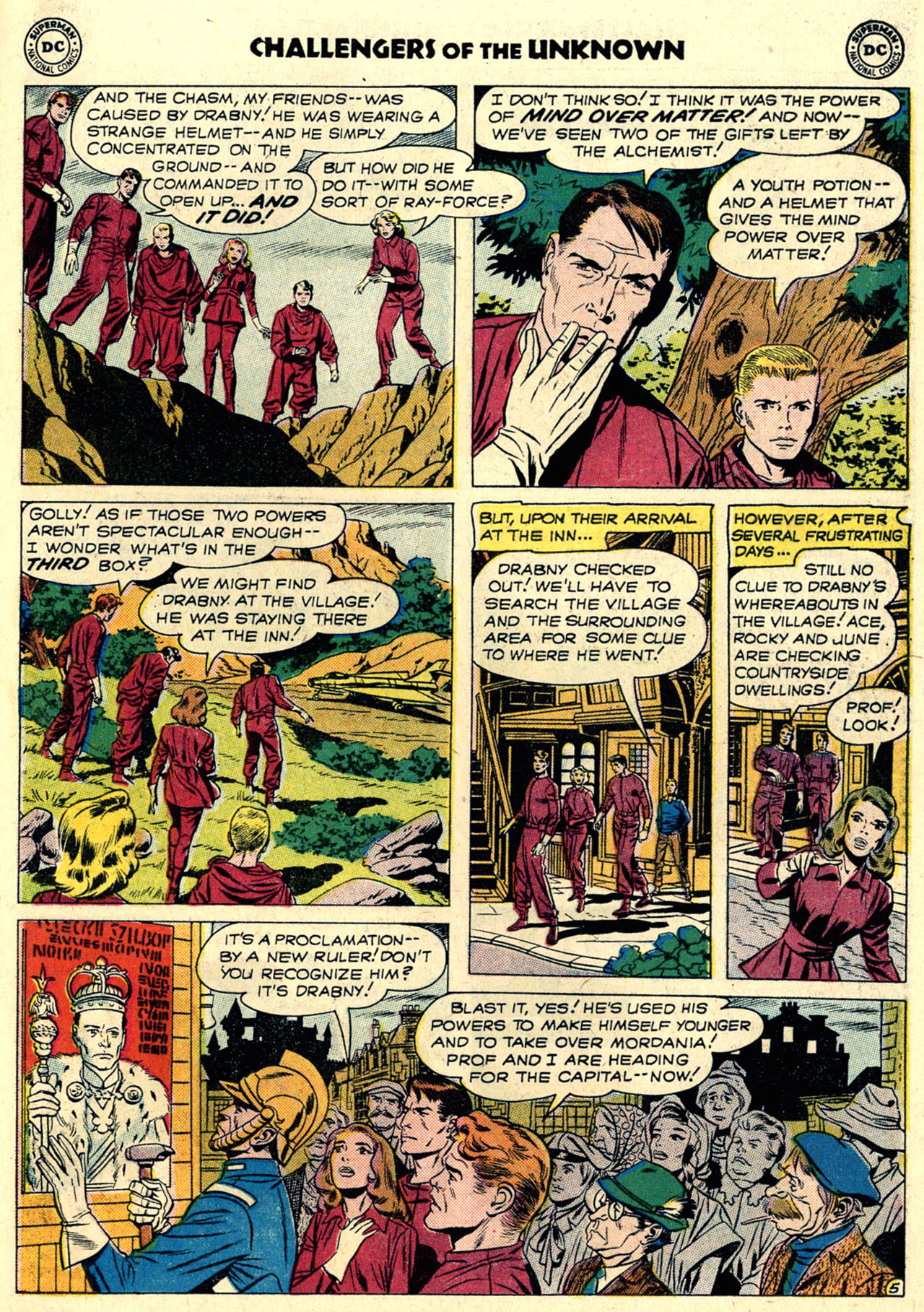 Read online Challengers of the Unknown (1958) comic -  Issue #8 - 7