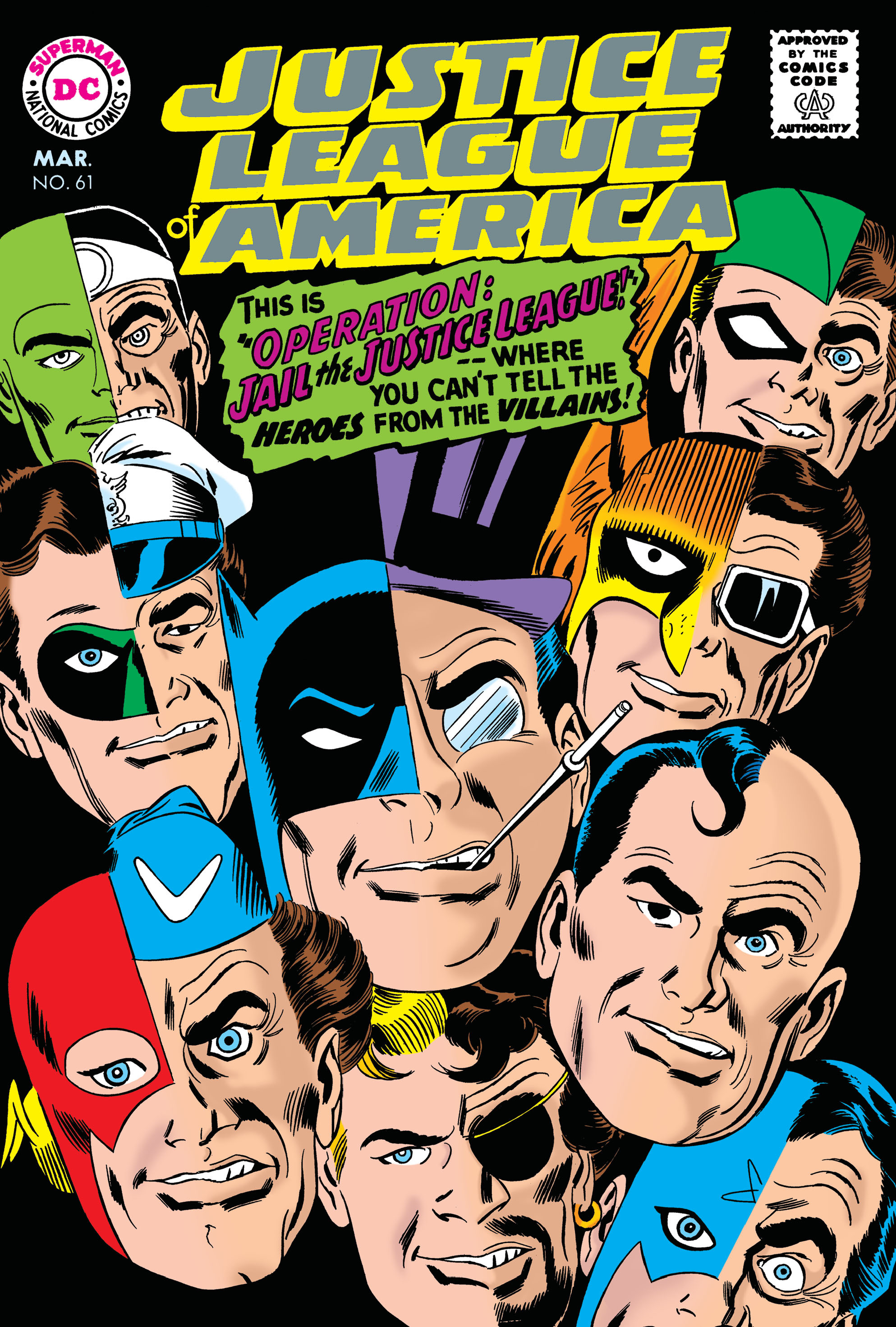 Read online Justice League of America (1960) comic -  Issue #61 - 1