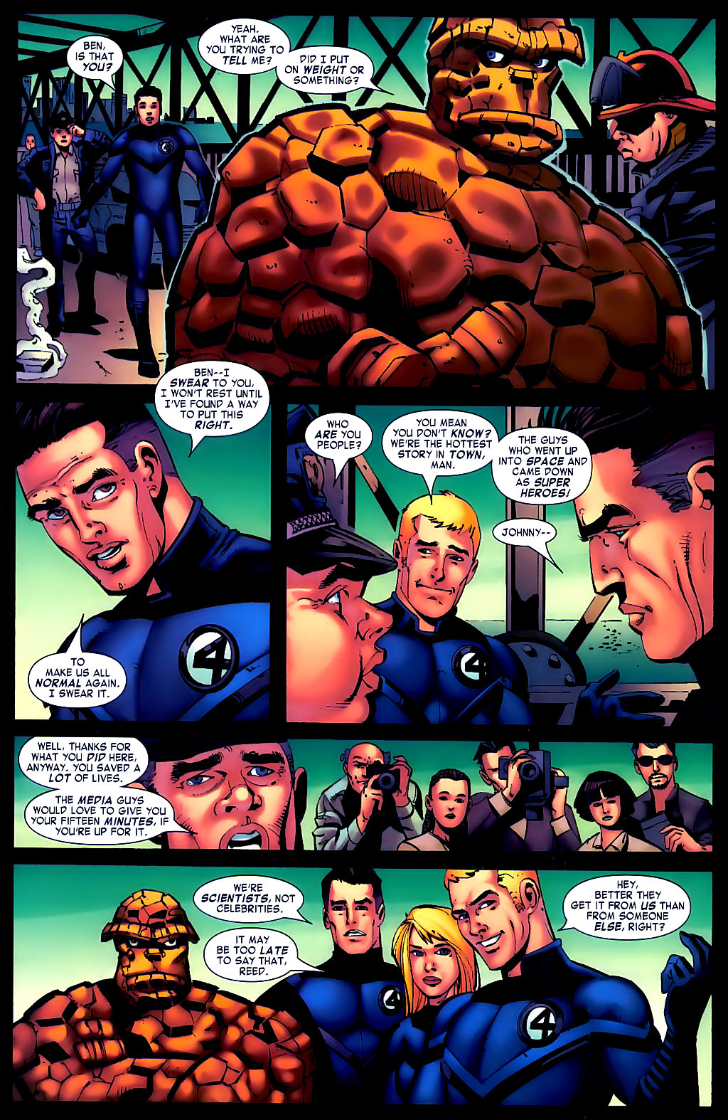 Read online Fantastic Four Movie adaptation comic -  Issue # Full - 26
