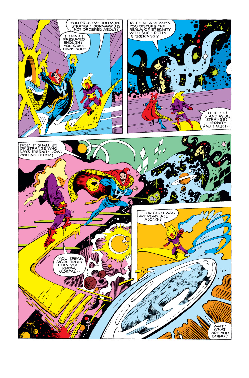 Read online What If? (1977) comic -  Issue #18 - Dr. Strange were a disciple of Dormammu - 32