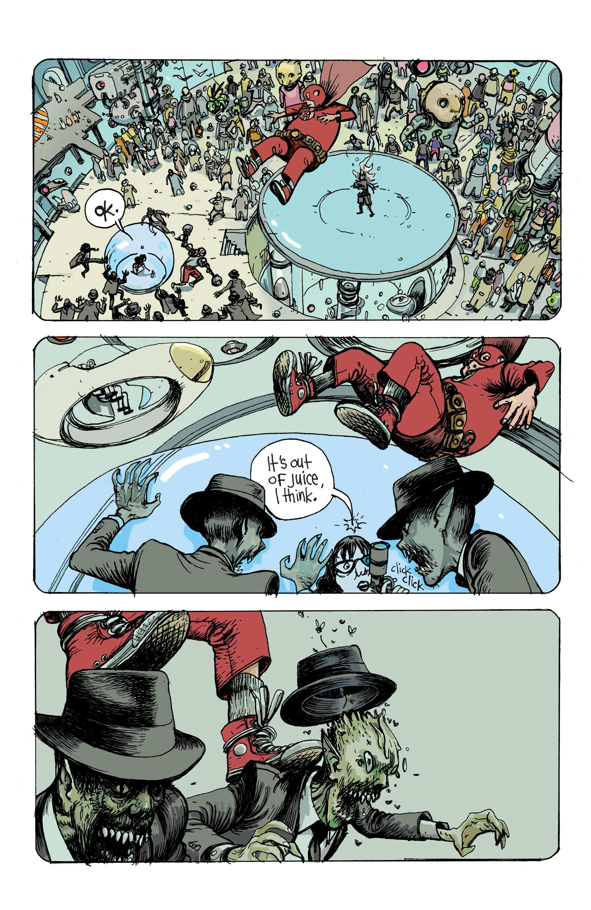 Read online Pop Gun War: Chain Letter comic -  Issue # TPB (Part 2) - 29