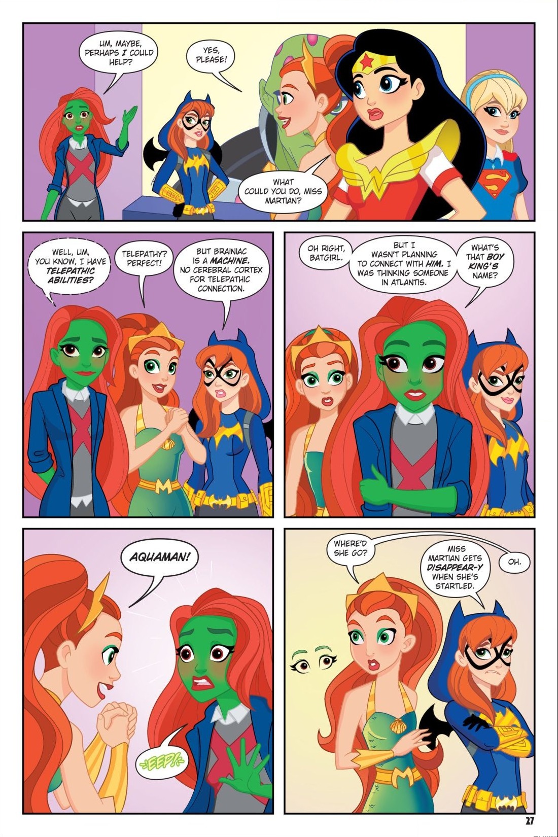 Read online DC Super Hero Girls: Search for Atlantis comic -  Issue # TPB - 27