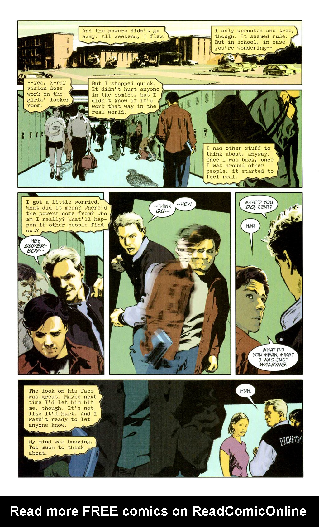 Read online Superman: Secret Identity comic -  Issue #1 - 14