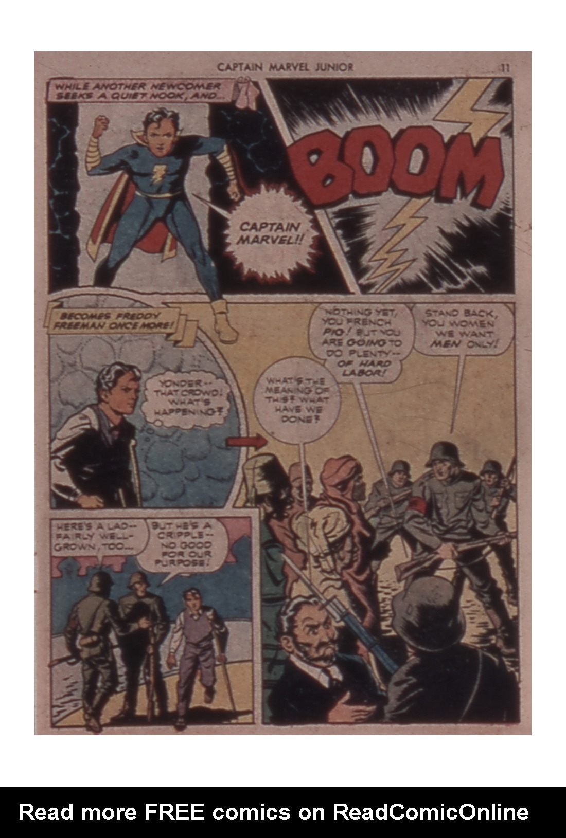 Read online Captain Marvel, Jr. comic -  Issue #1 - 11
