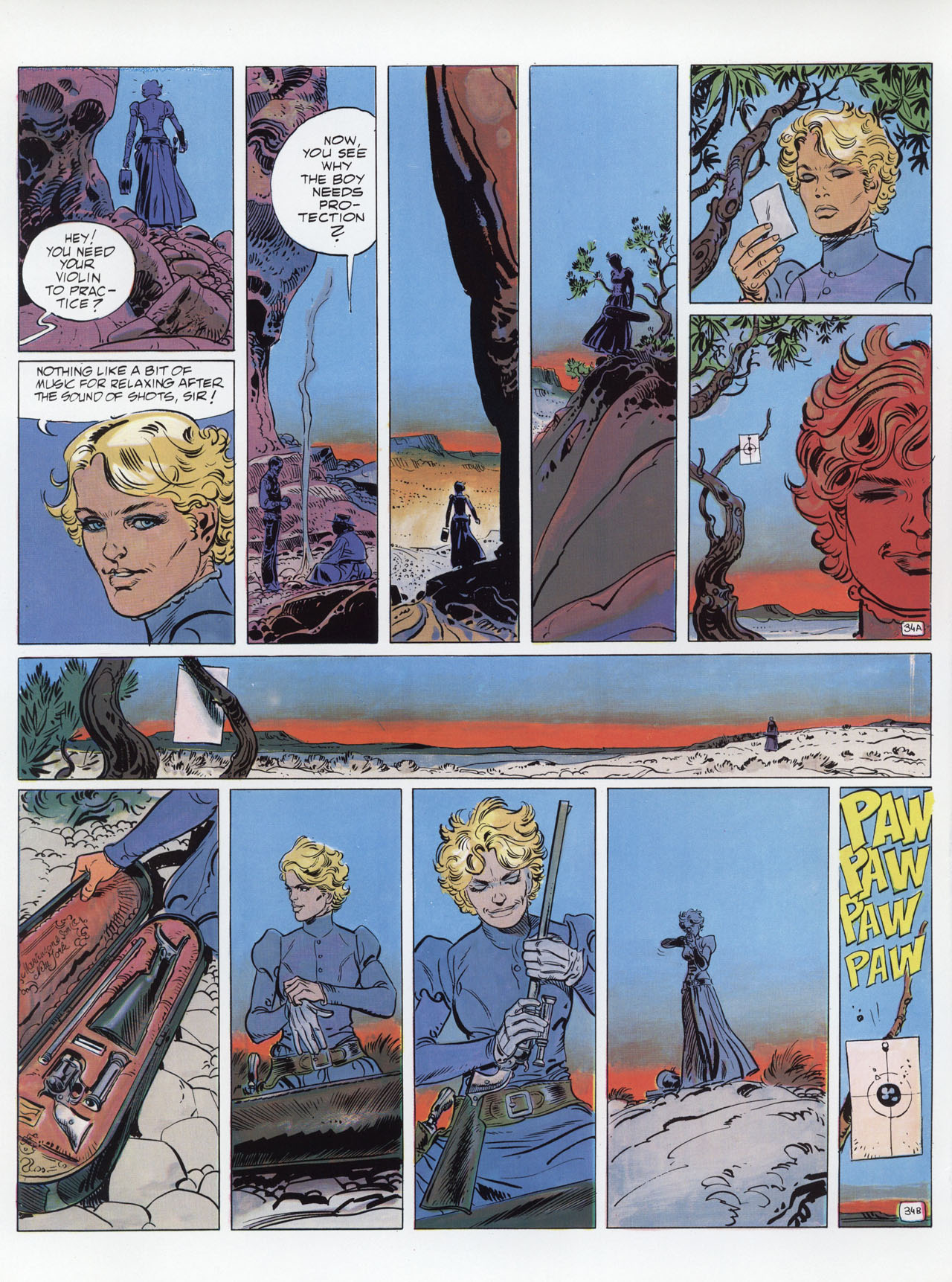 Read online Epic Graphic Novel: Blueberry comic -  Issue #2 - 104
