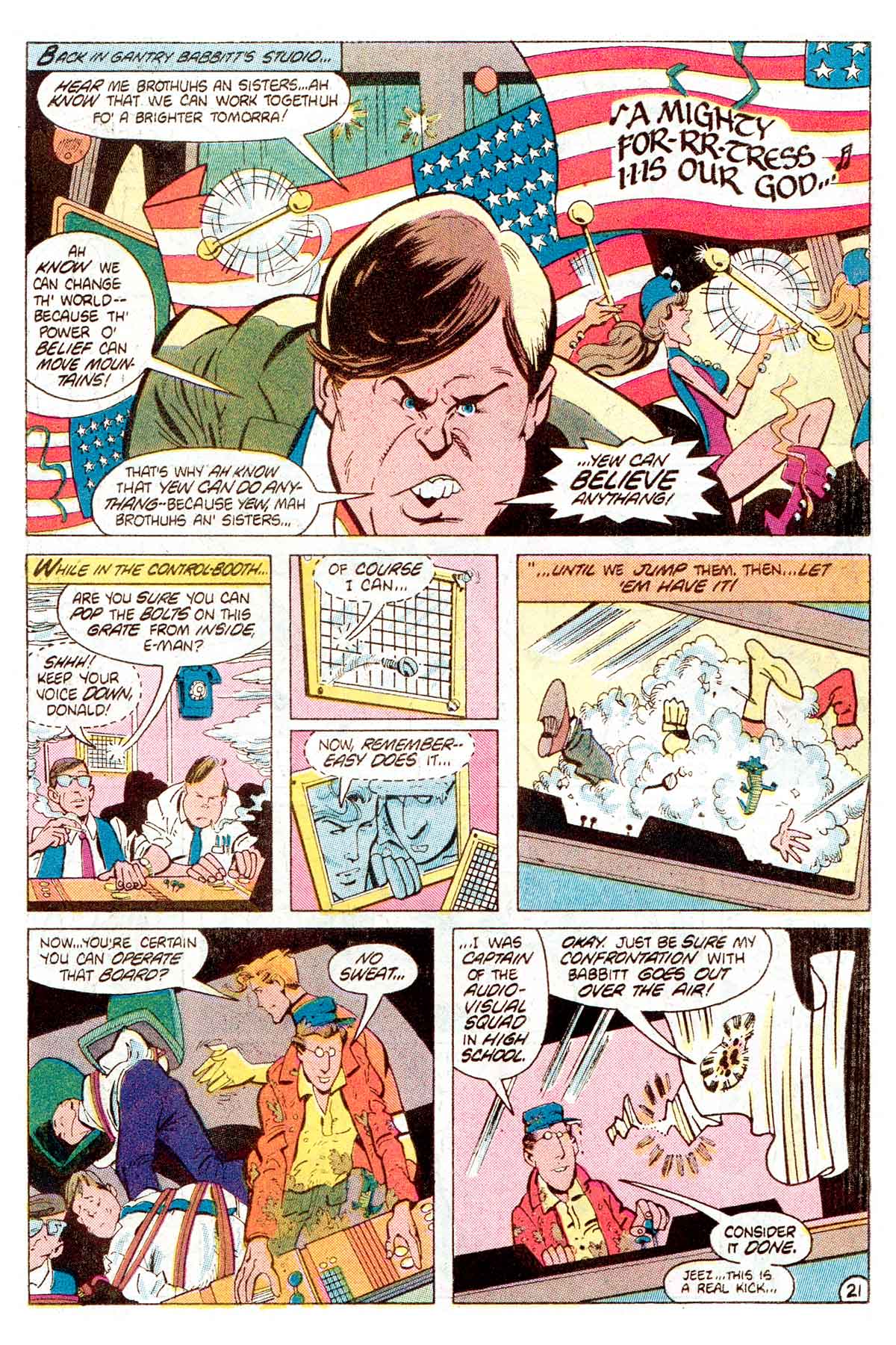 Read online E-Man (1983) comic -  Issue #7 - 23