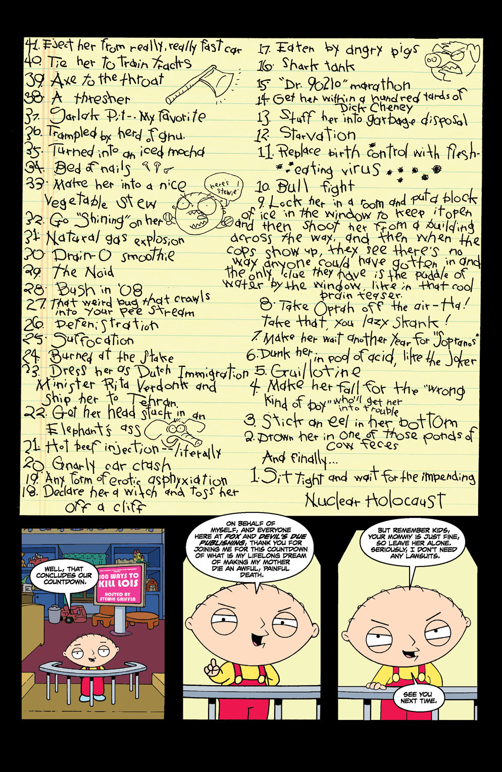 Read online Family Guy comic -  Issue #1 - 44