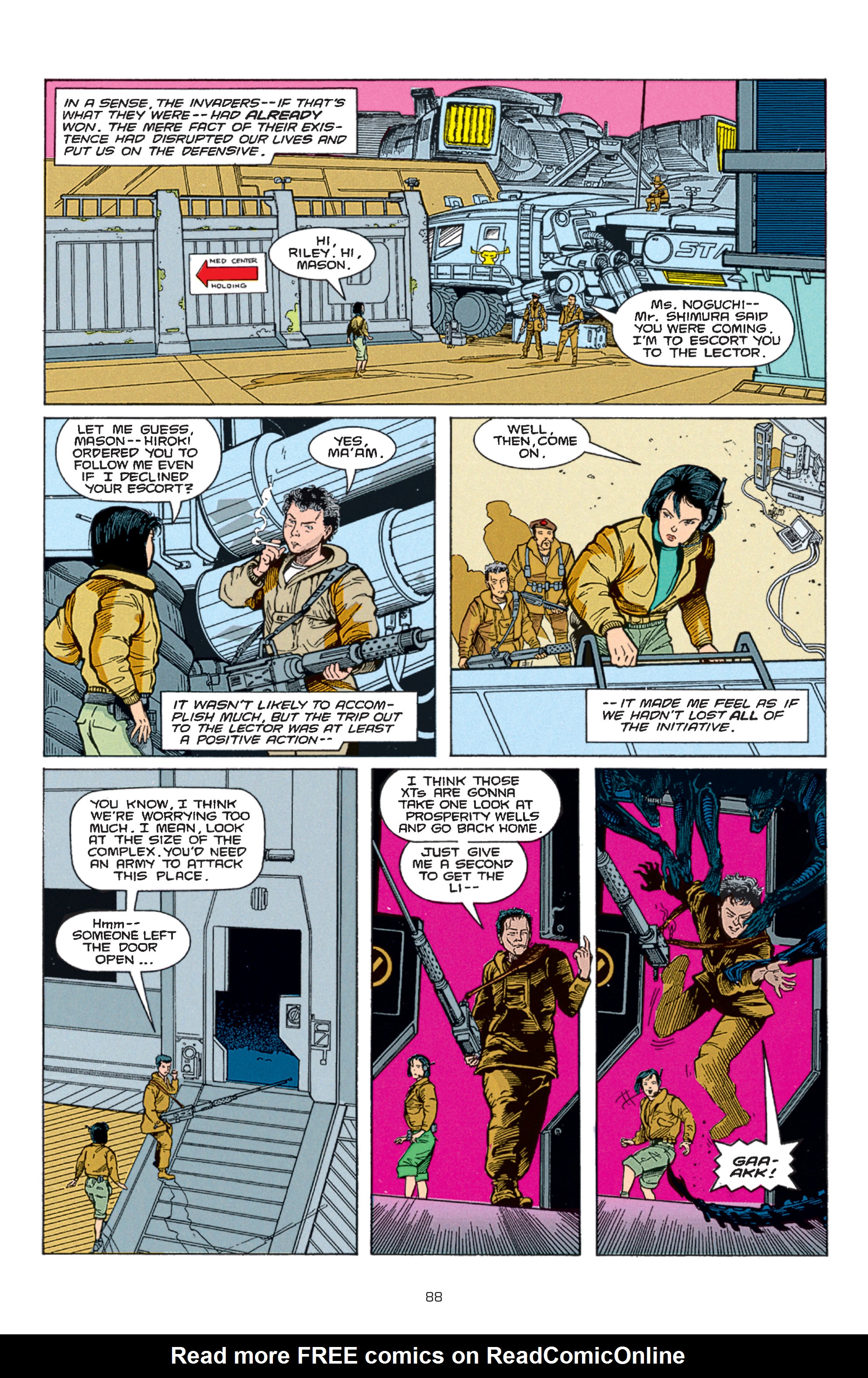 Read online Aliens vs. Predator: The Essential Comics comic -  Issue # TPB 1 (Part 1) - 90