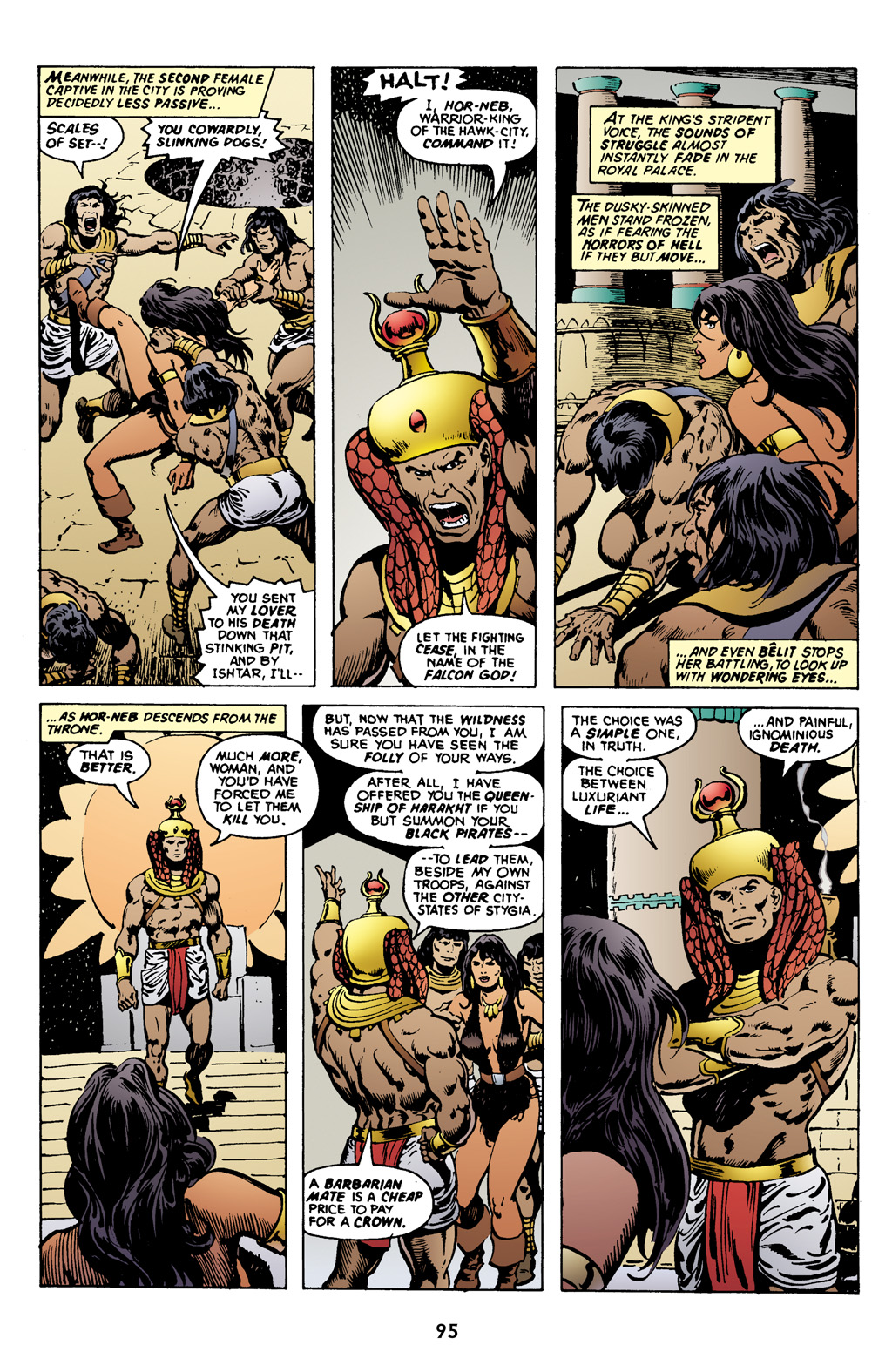 Read online The Chronicles of Conan comic -  Issue # TPB 10 (Part 1) - 95