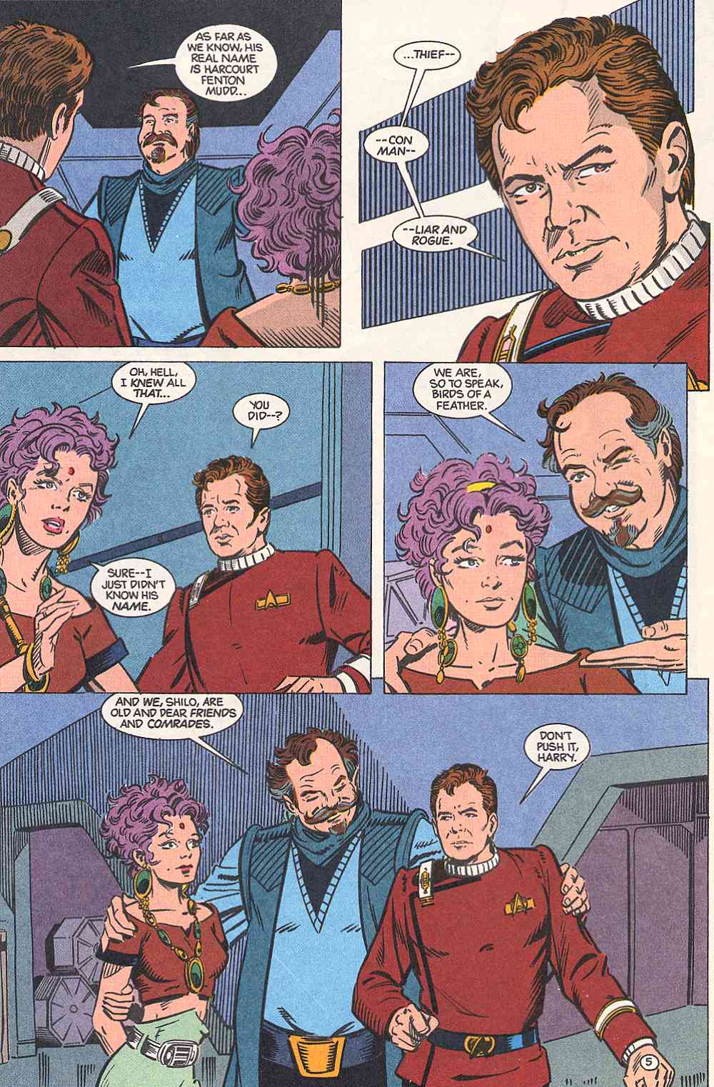 Read online Star Trek (1989) comic -  Issue #23 - 5