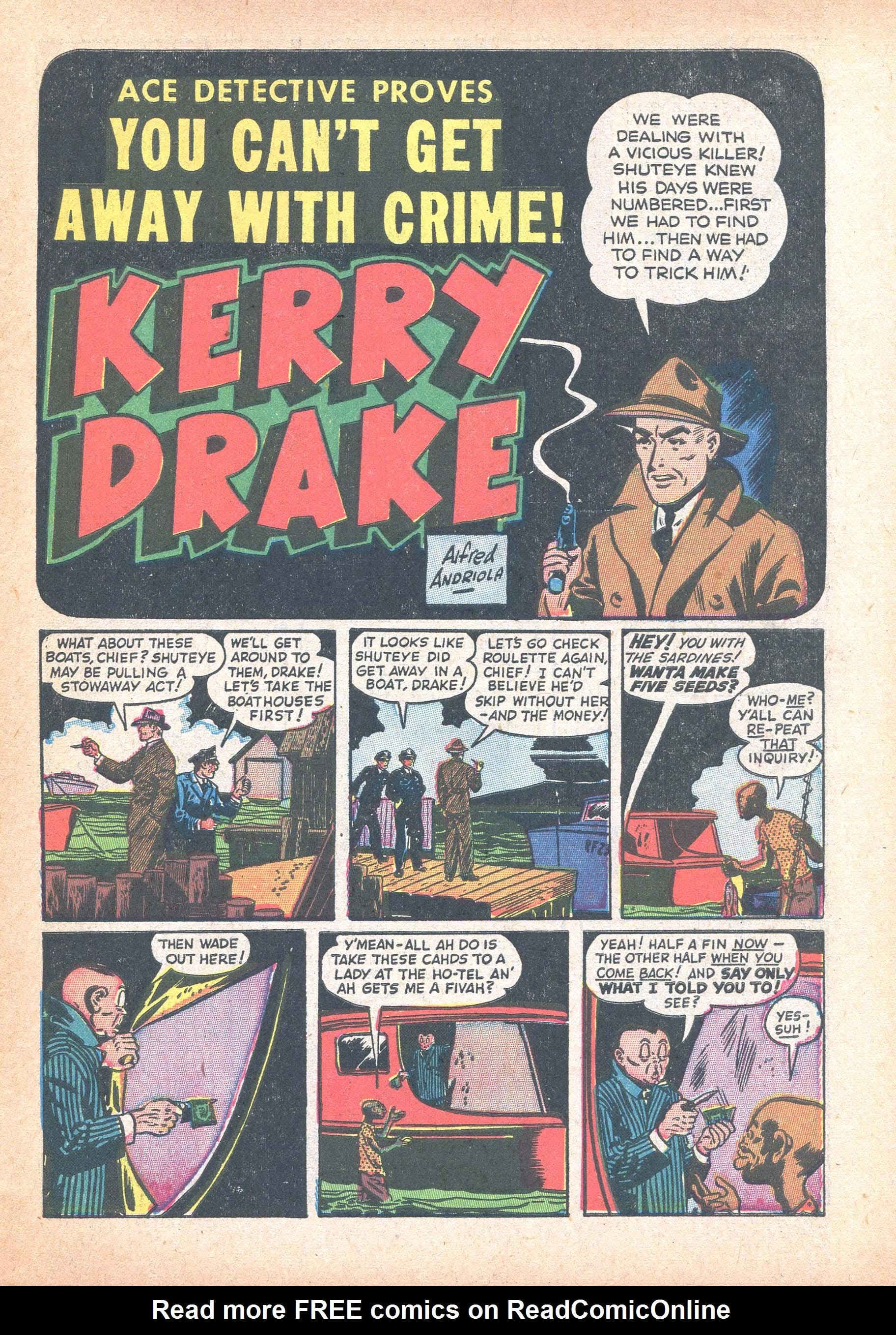 Read online Kerry Drake Detective Cases comic -  Issue #8 - 4