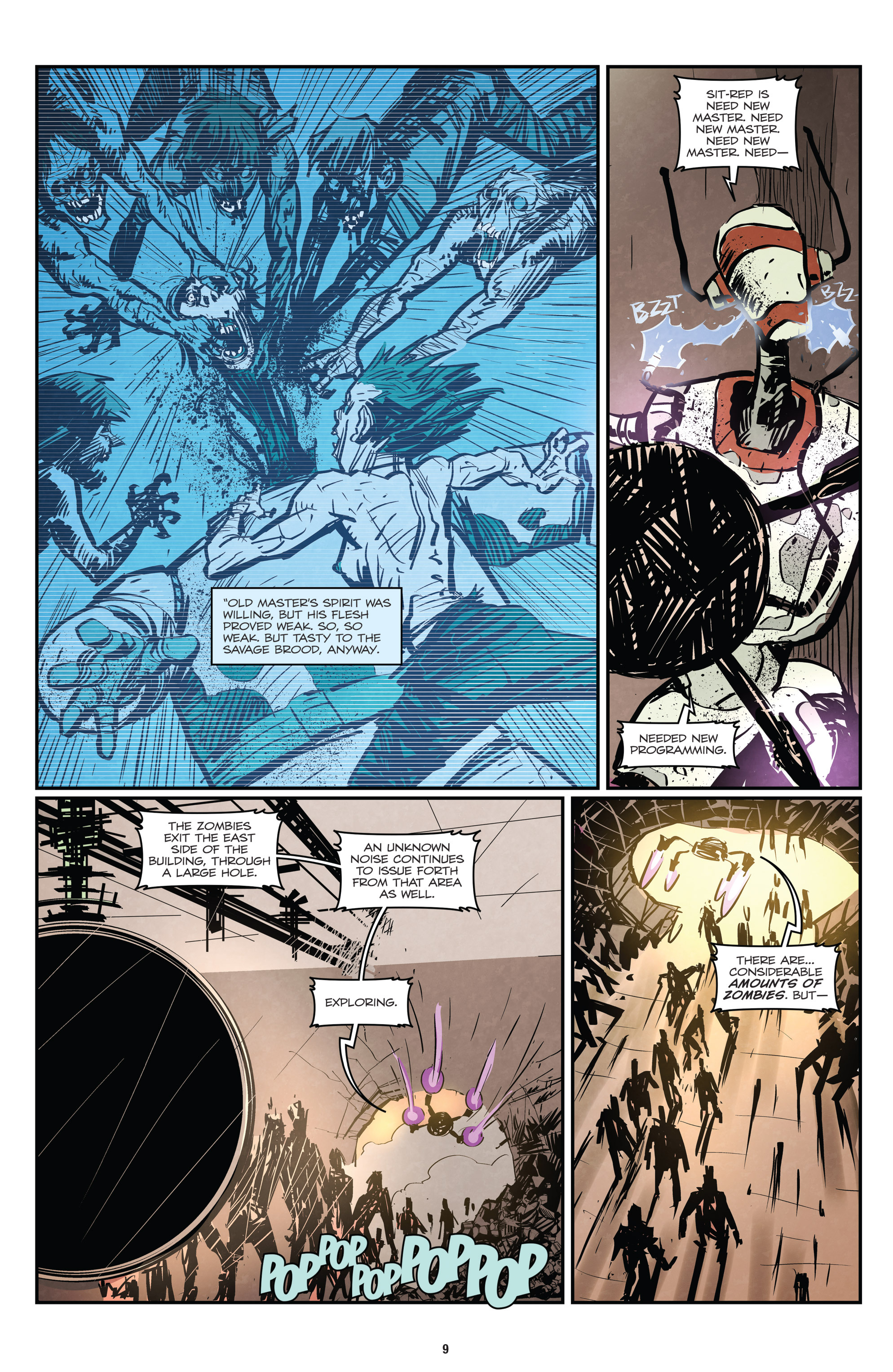 Read online Zombies vs Robots (2015) comic -  Issue #1 - 10